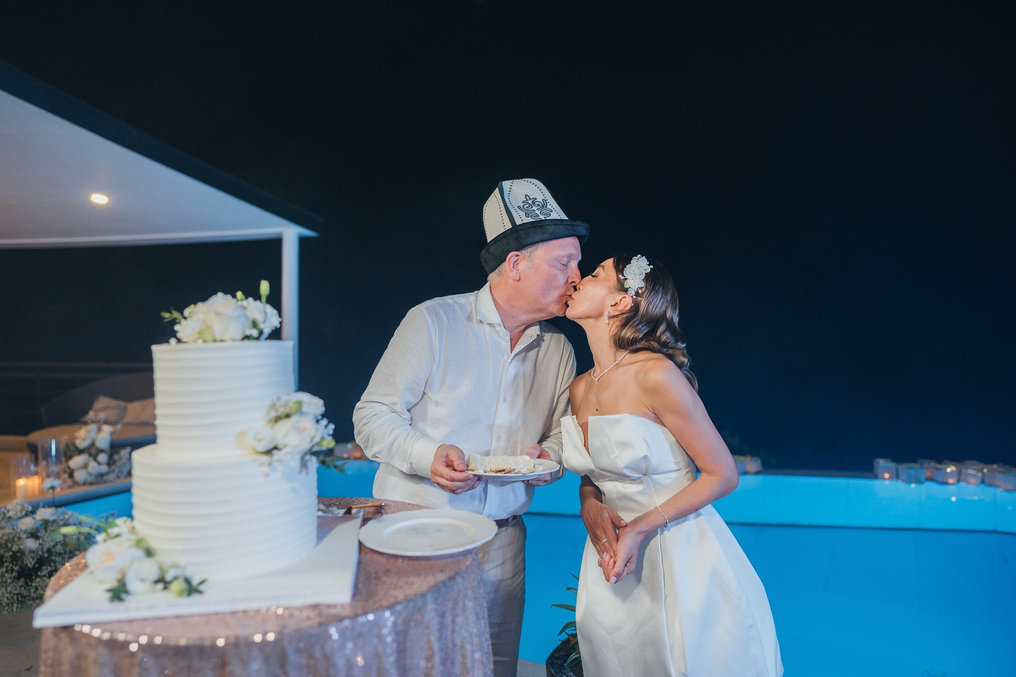 Luxury destination wedding at an exclusive villa in Koh Samui, Thailand