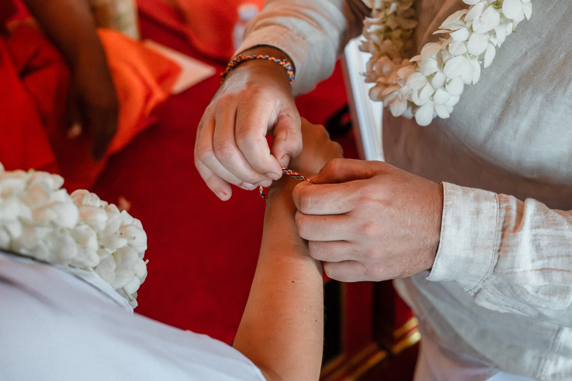 Authentic Buddhist Wedding Blessing Ceremony in Koh Samui, Thailand