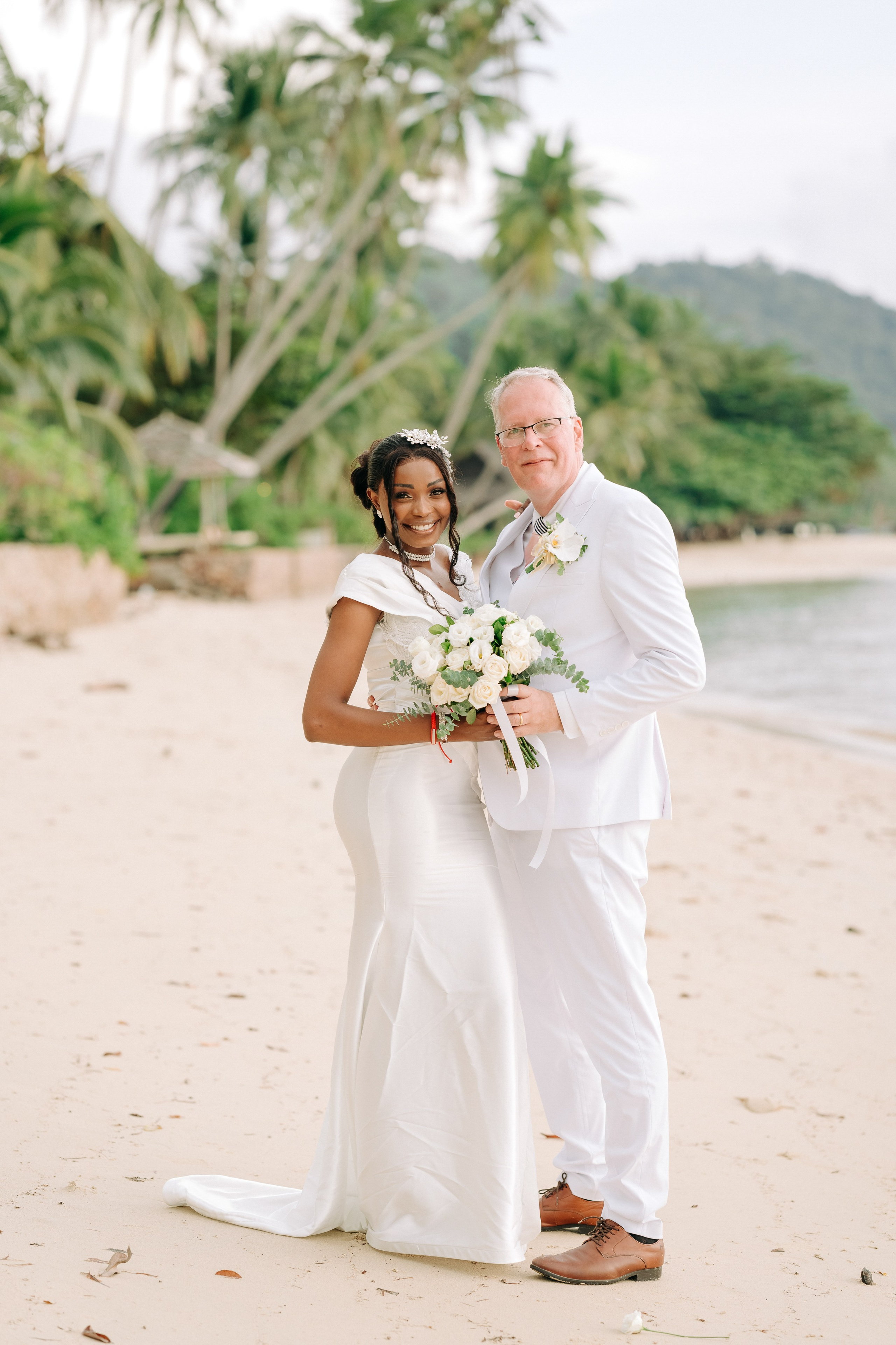 Sacred Buddhist Wedding Ceremony on Koh Samui Beach