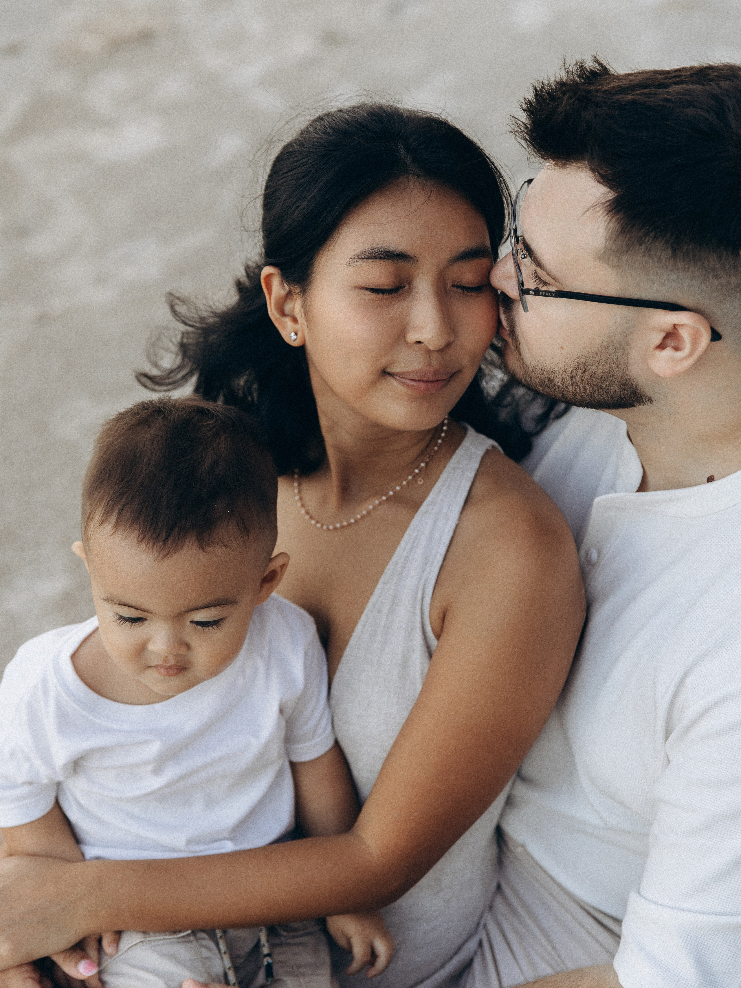At the beach. Family and wedding photographer in Bangkok, Thailand