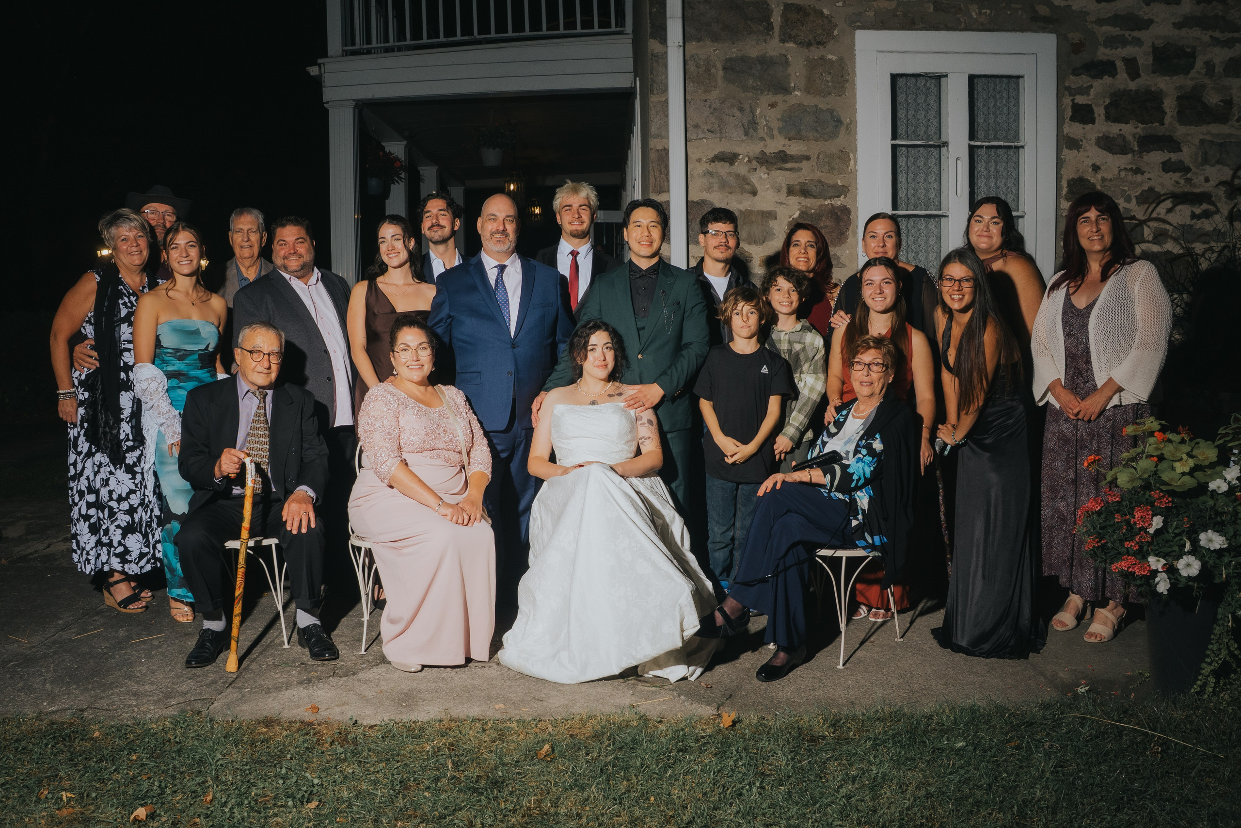 Camille & Dinh. Wedding and Family Photography Montreal Muriel Oe Photo