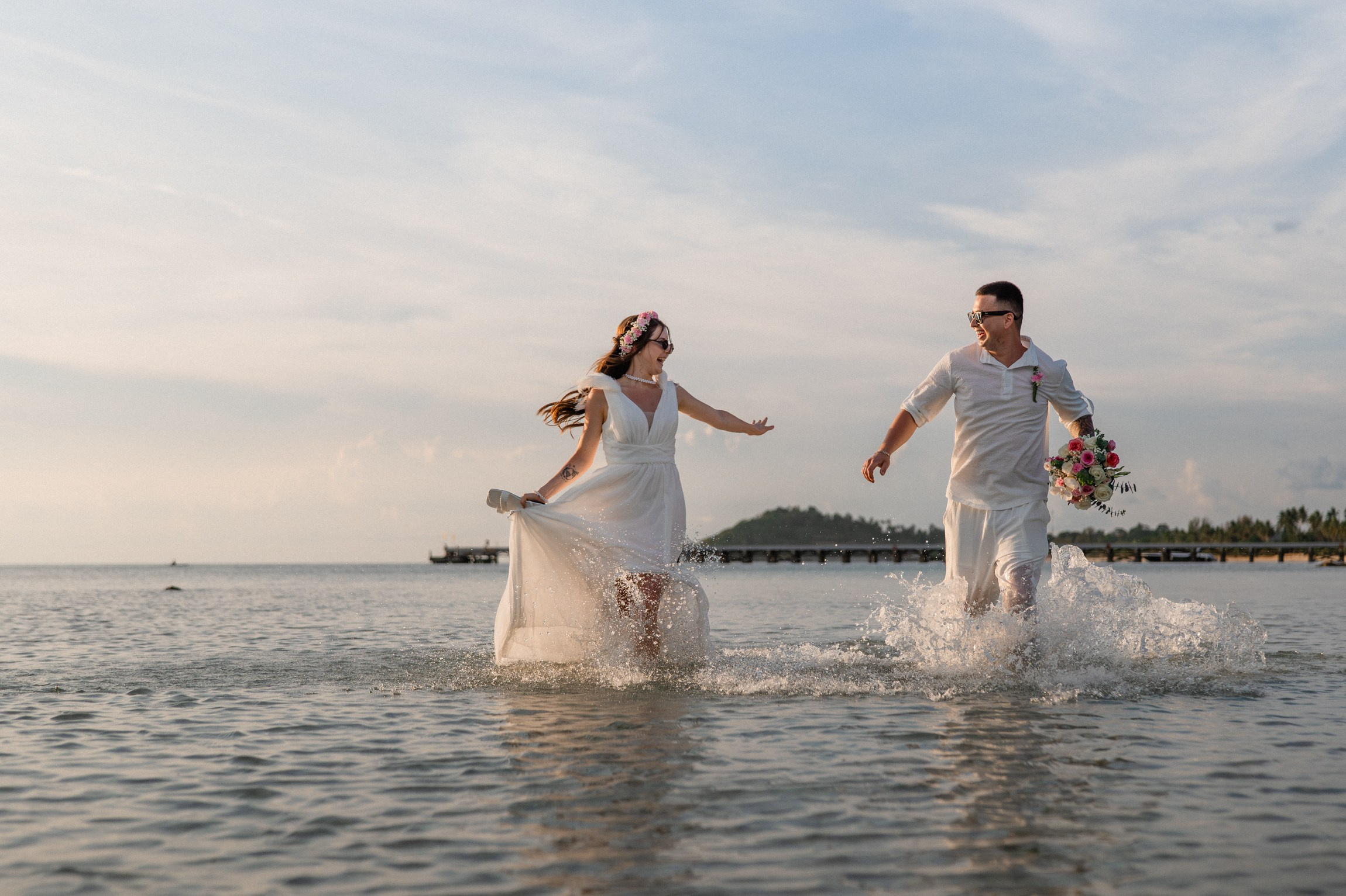 Wedding on the Beach in Koh Samui, Thailand | Tropical Destination Wedding