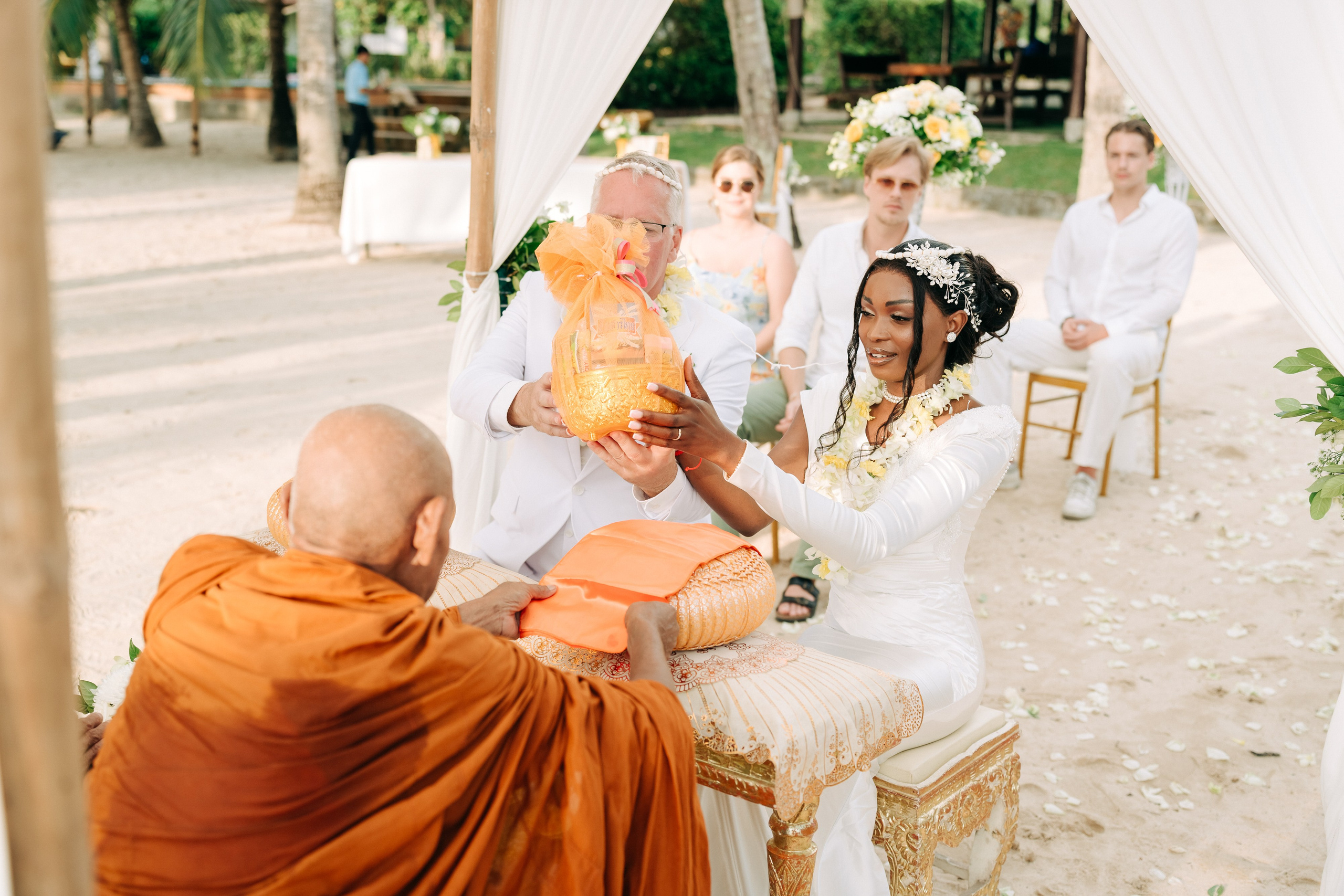 Traditional Buddhist Wedding Ceremony in Koh Samui | Wedding Planner