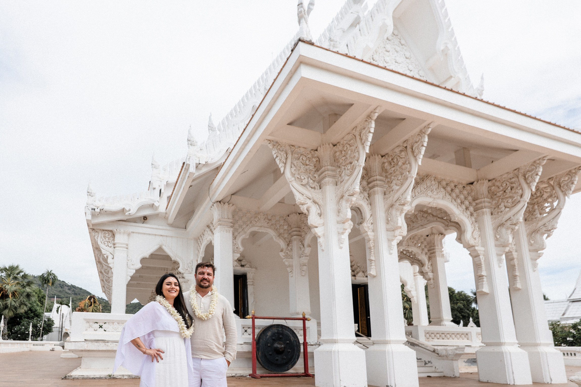 Authentic Buddhist Wedding Blessing Ceremony in Koh Samui, Thailand