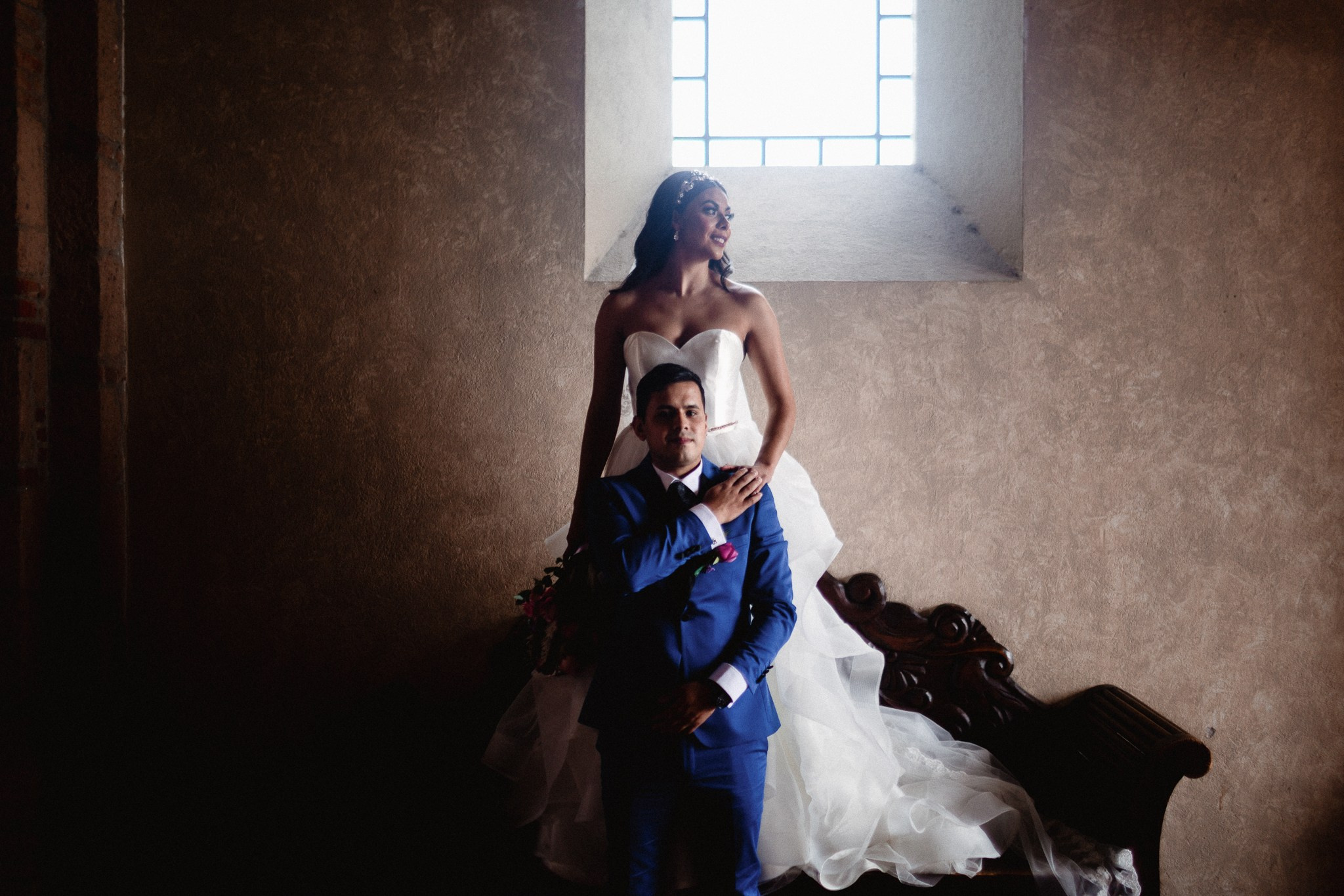 Alejandra y Christian: Boda en San Luis Potosí -La noria del palmar. Fotógrafo de bodas