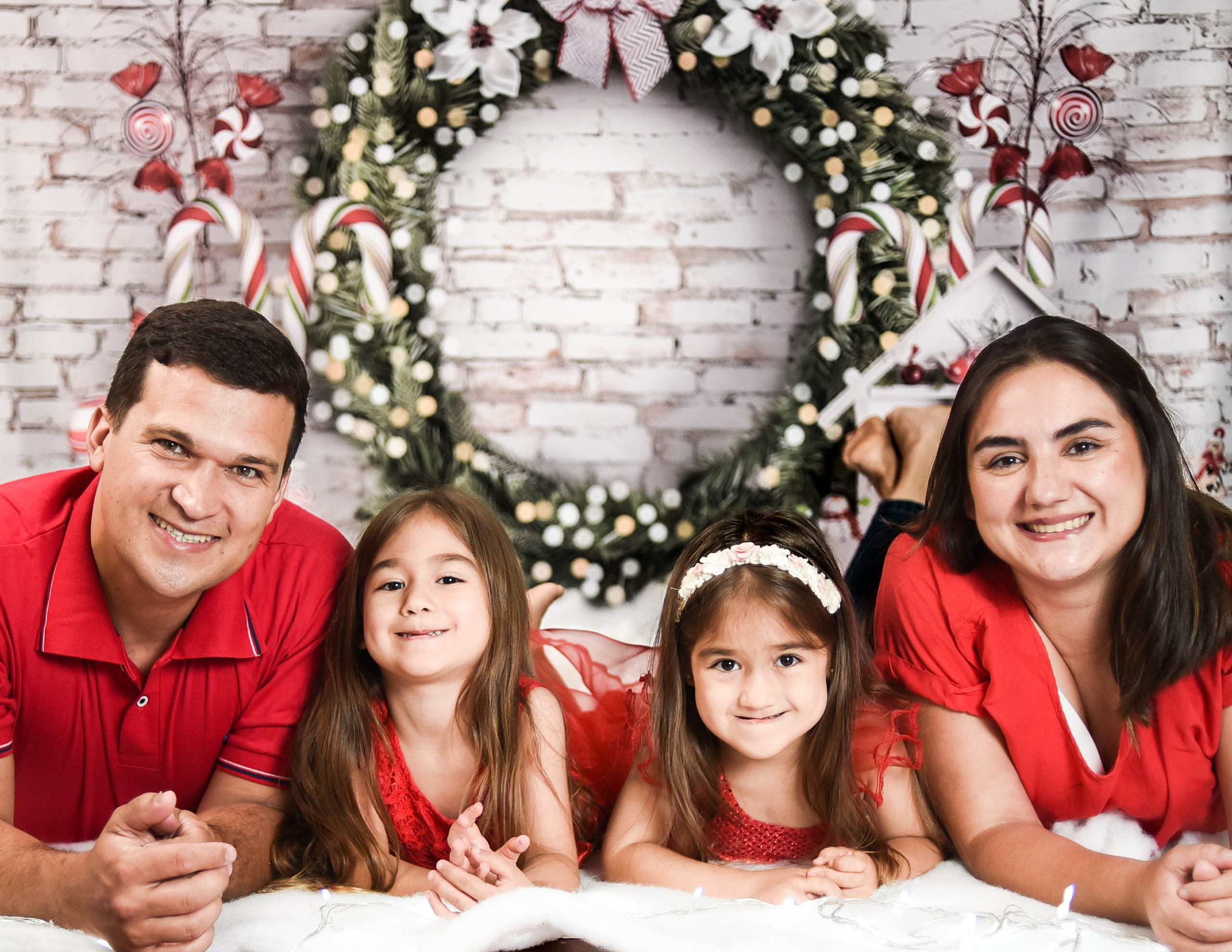 Sesión Navideña de Ariana y Martina. Fotografo de casamiento en misiones y fotógrafo de familia  Posadas