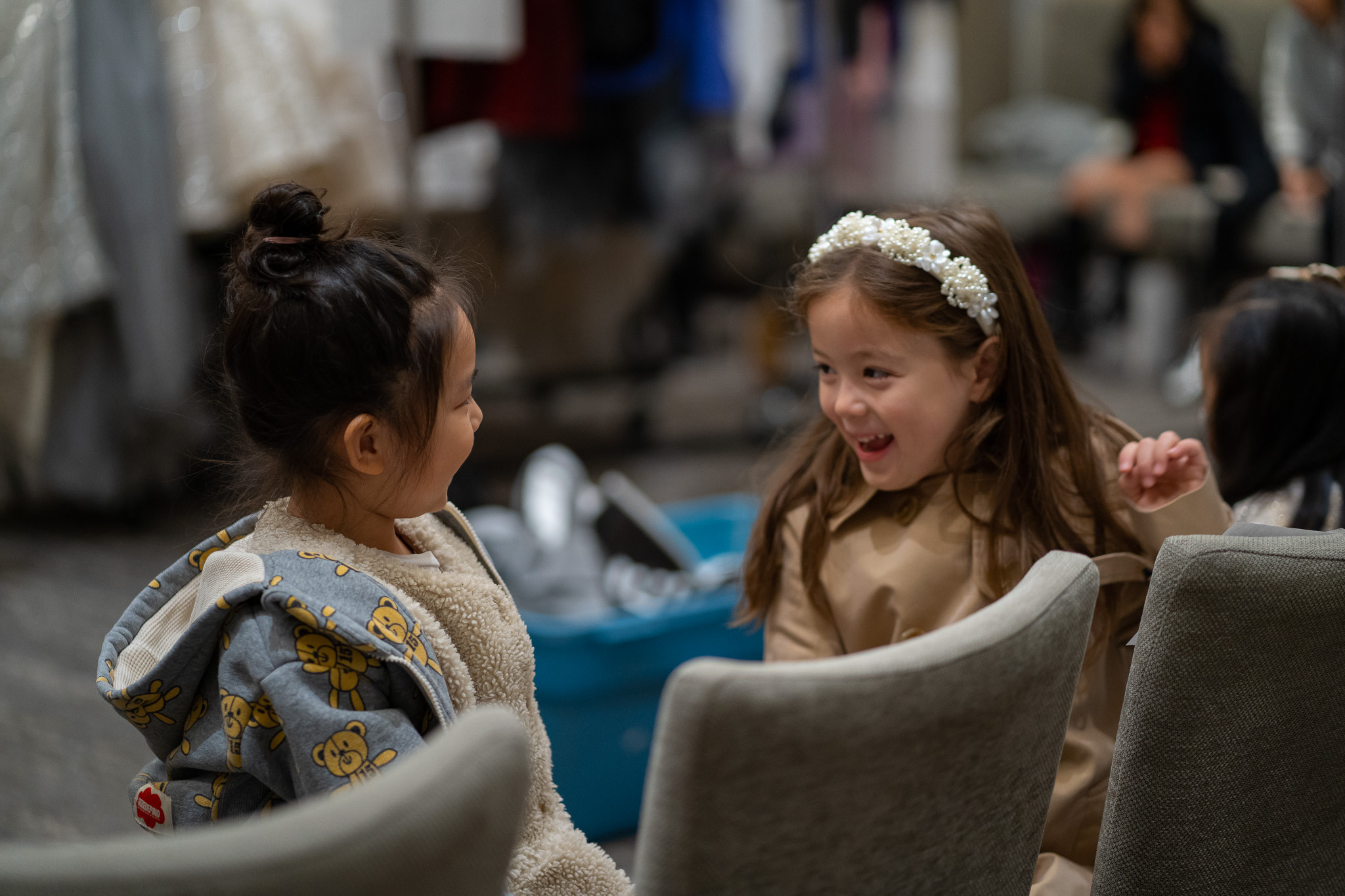 The show 2022 backstage. Vancouver Kids Photographer