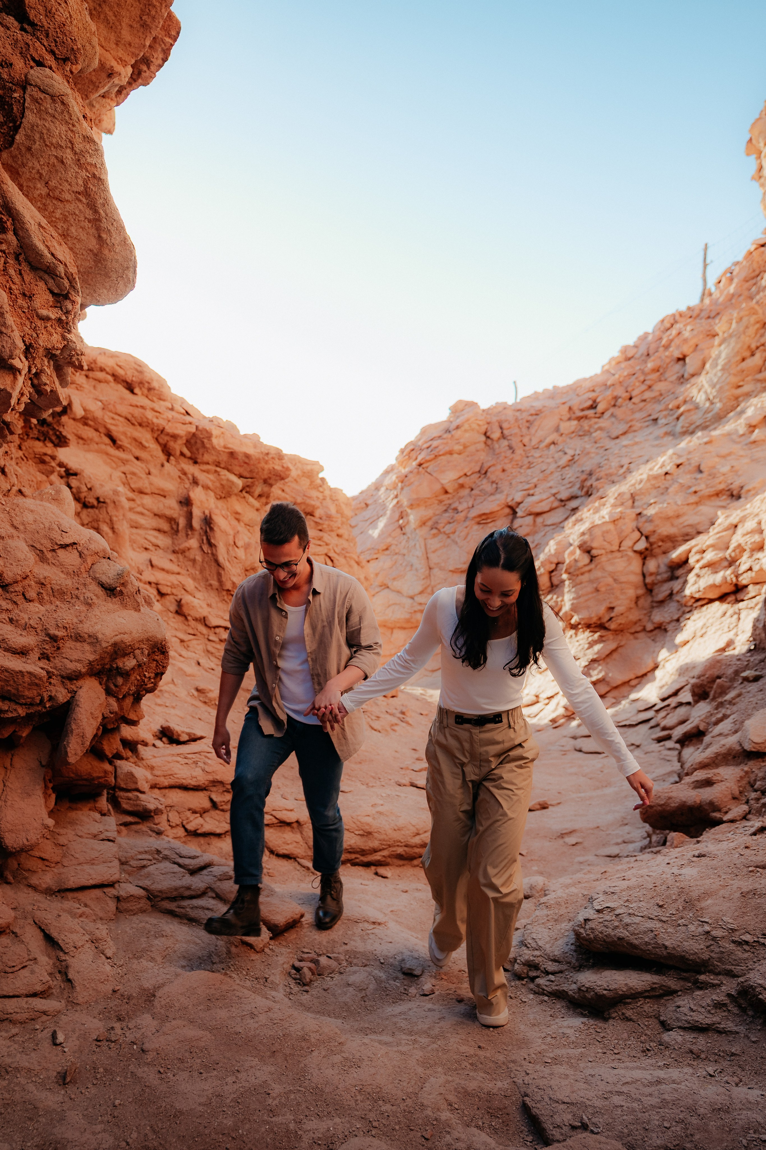 Vale dos Cogumelos — Sessão casual. Fotógrafo em San Pedro de Atacama
