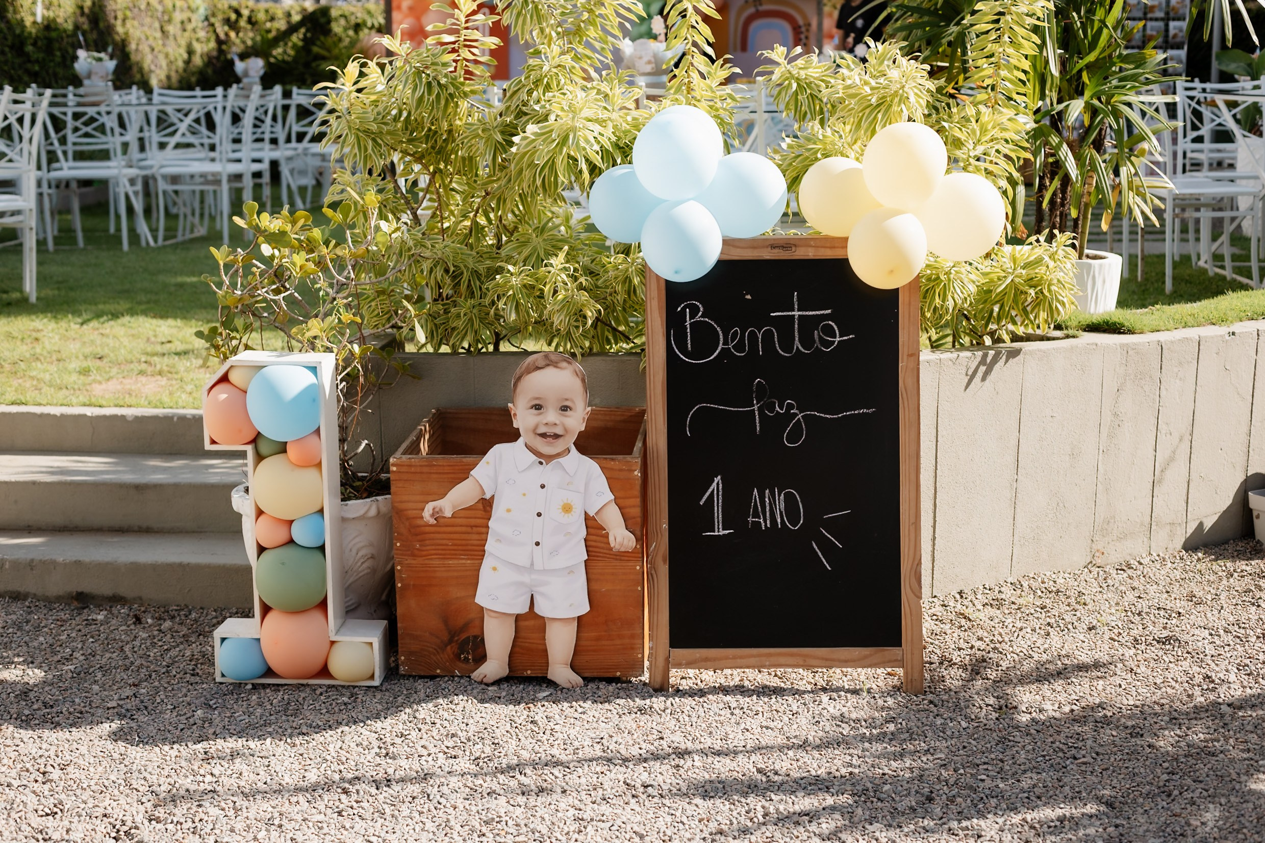 Bento 1 ano • Festa infantil em A Casa com Jardim | Fotografia de Família em Brasília e Recife