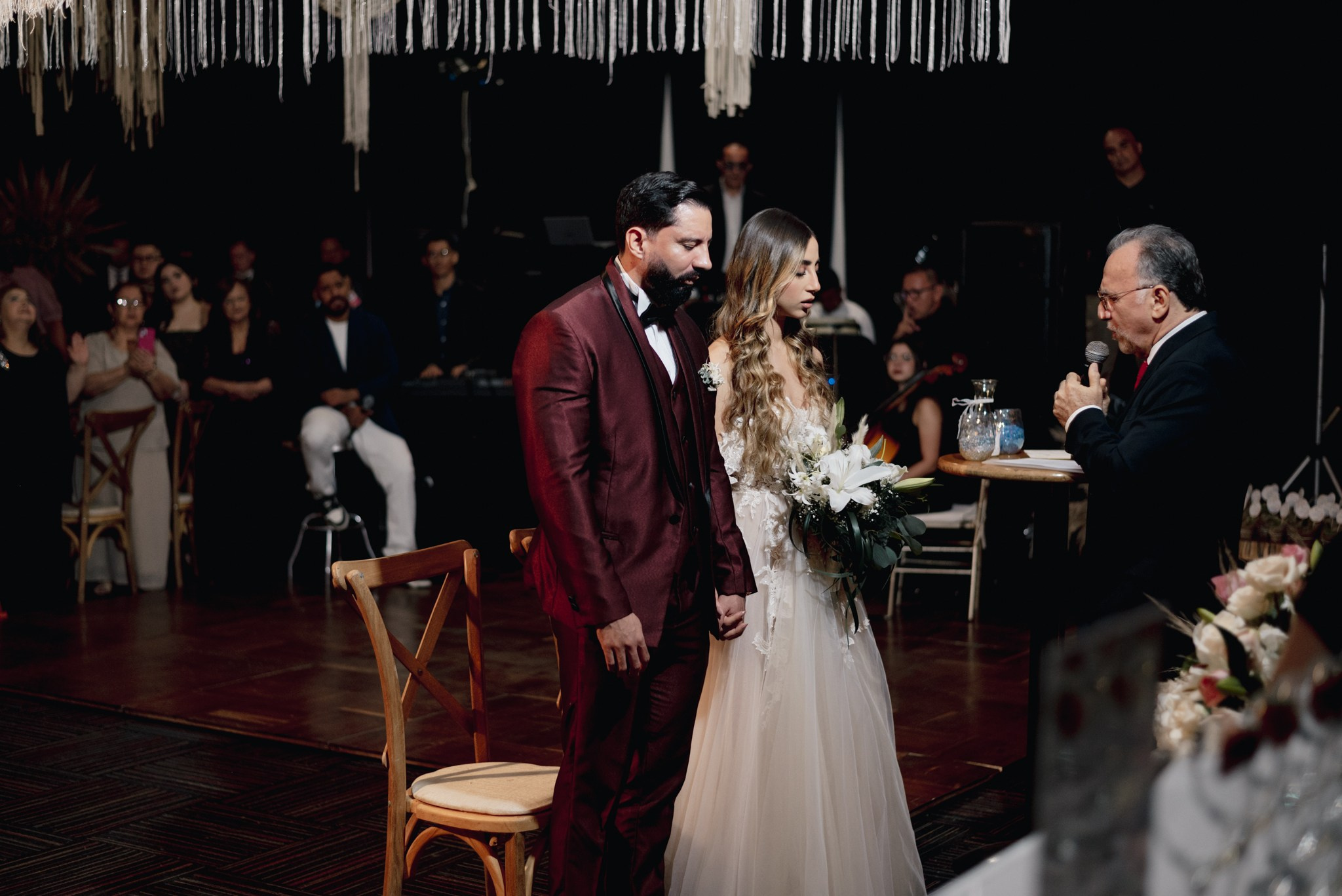 Momento recepción boda Hotel Crowned Barranquilla