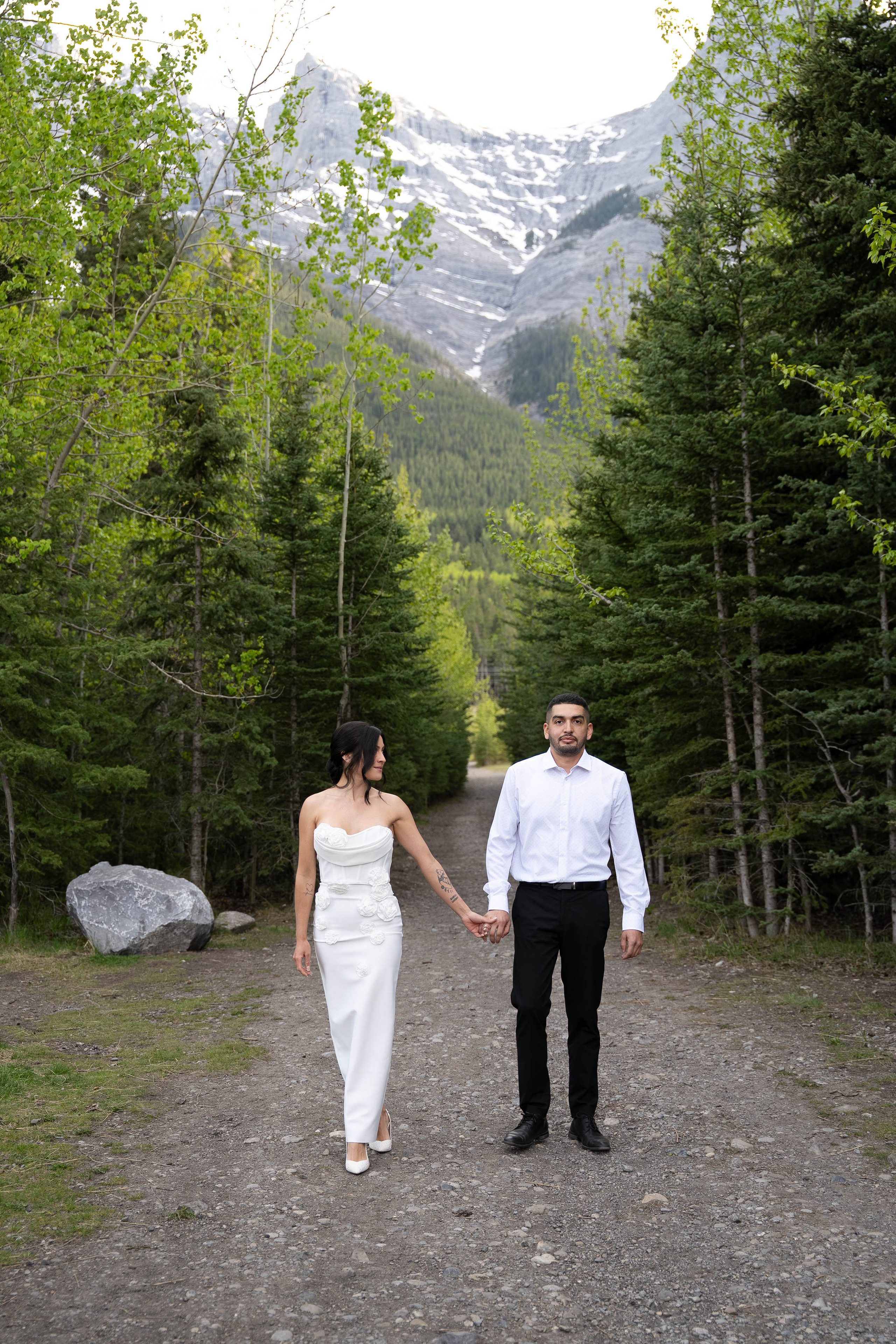 Quarry Lake Park — Canmore -Lina & Moises. Ching Li Photography