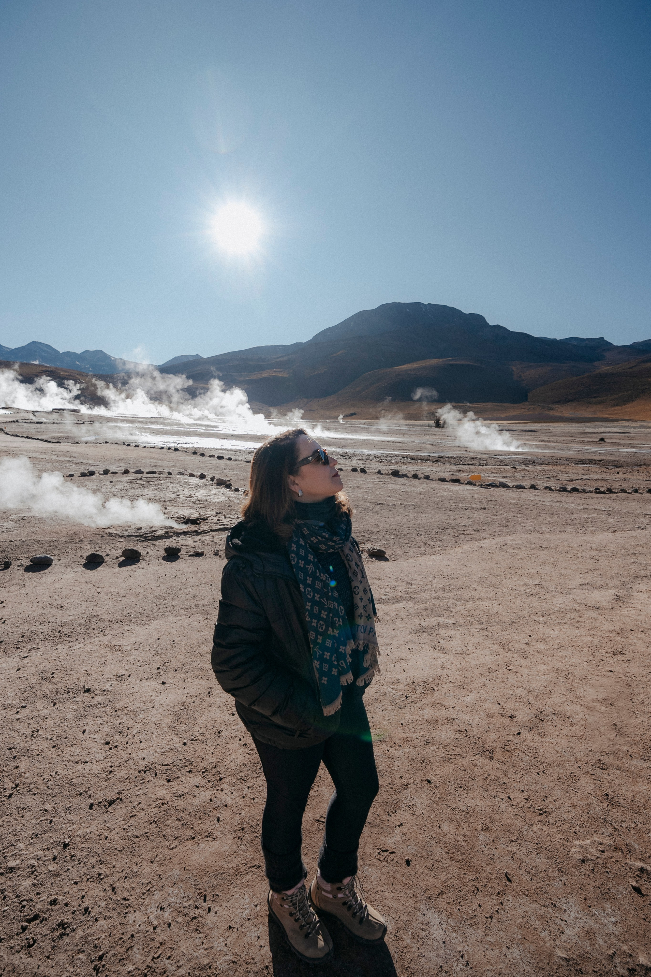Cobertura de passeio — Geyser el Tatio. Fotógrafo em San Pedro de Atacama