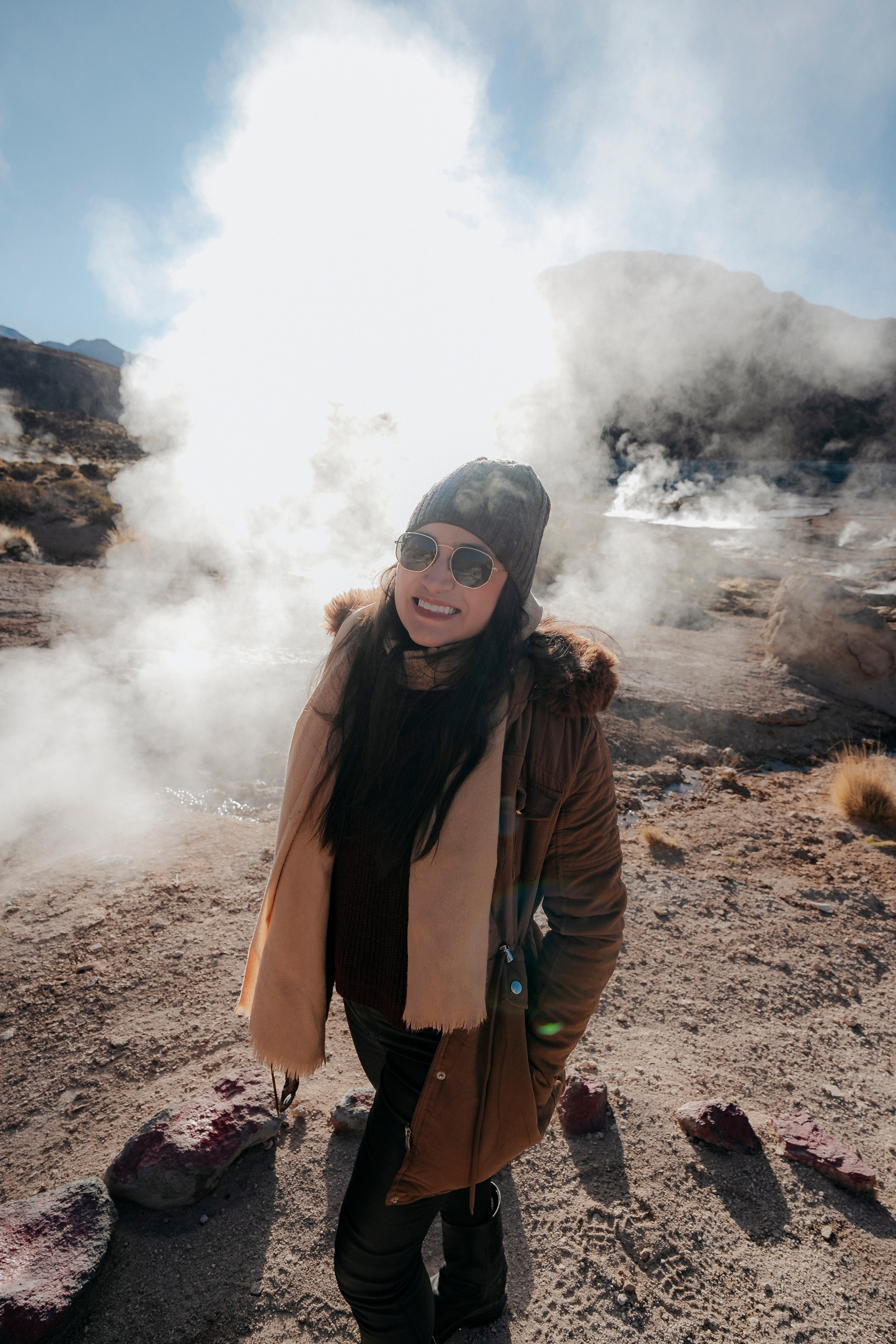 Cobertura de passeio — Geyser el Tatio. Fotógrafo em San Pedro de Atacama