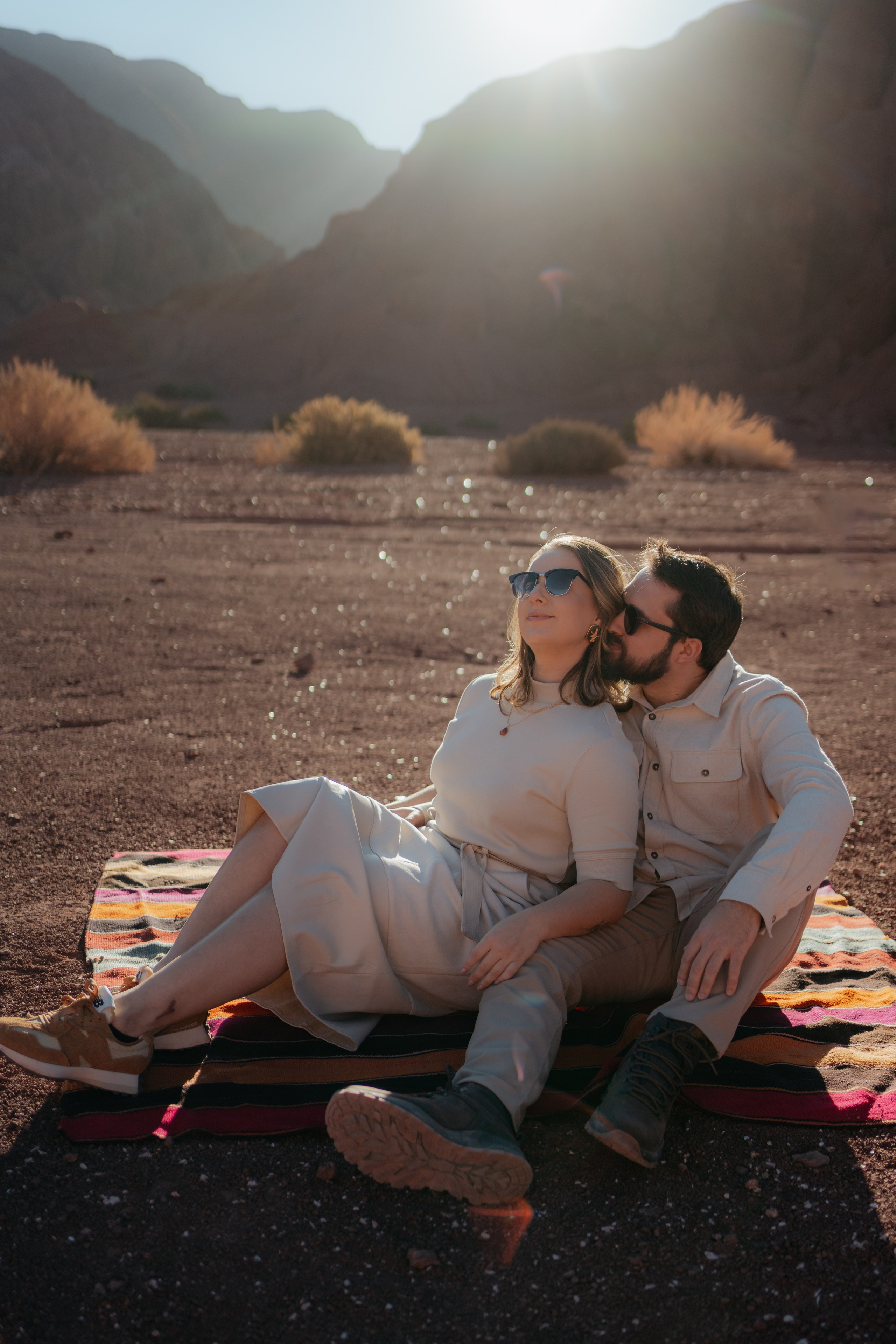 Vale do Arcoíris — Ensaio casual. Fotógrafo em San Pedro de Atacama