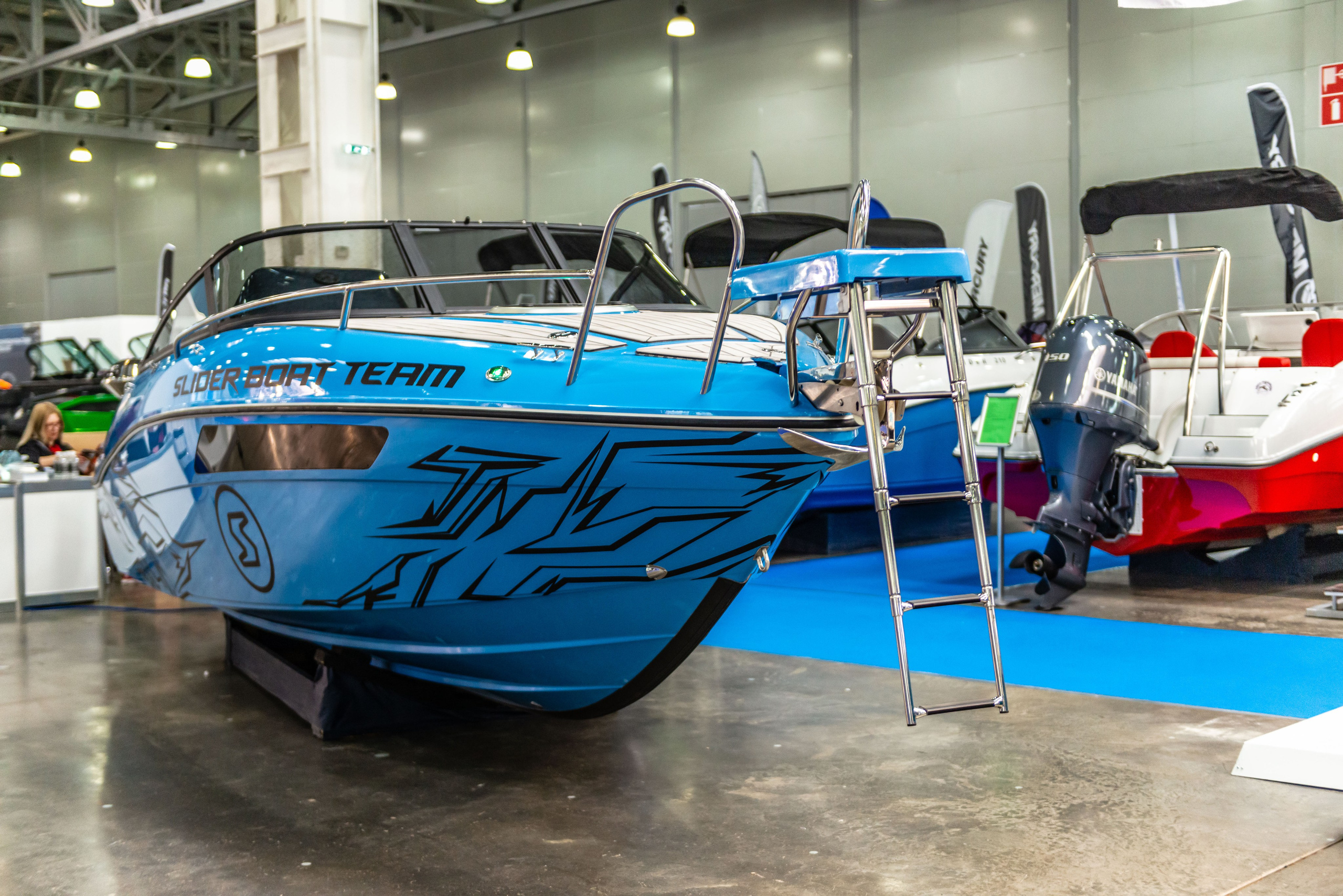 Фотосъемка лодок на Moscow Boat Show 2022. PHOTOGRAPHER QUINTANA ROO
