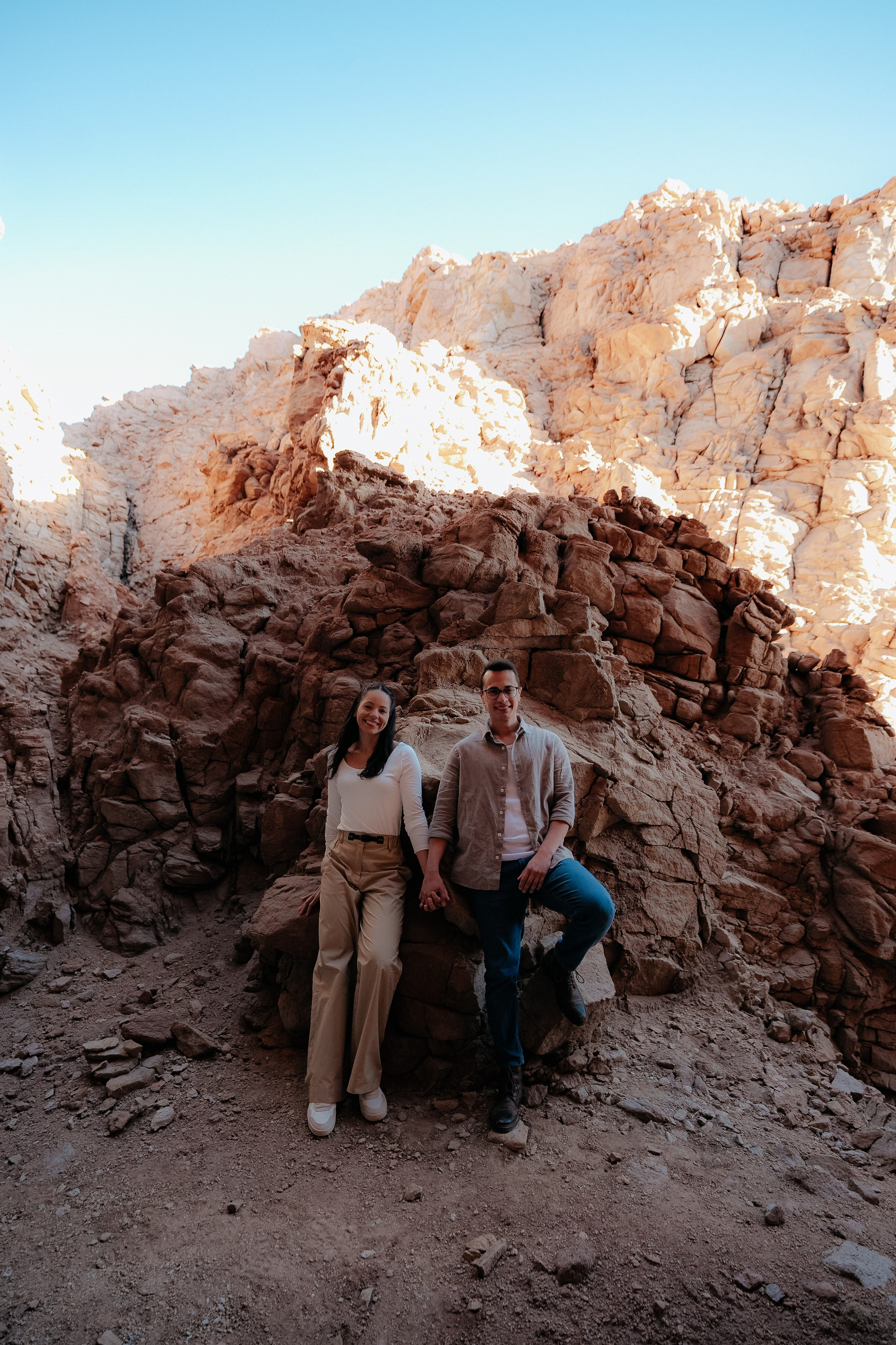 Vale dos Cogumelos — Sessão casual. Fotógrafo em San Pedro de Atacama
