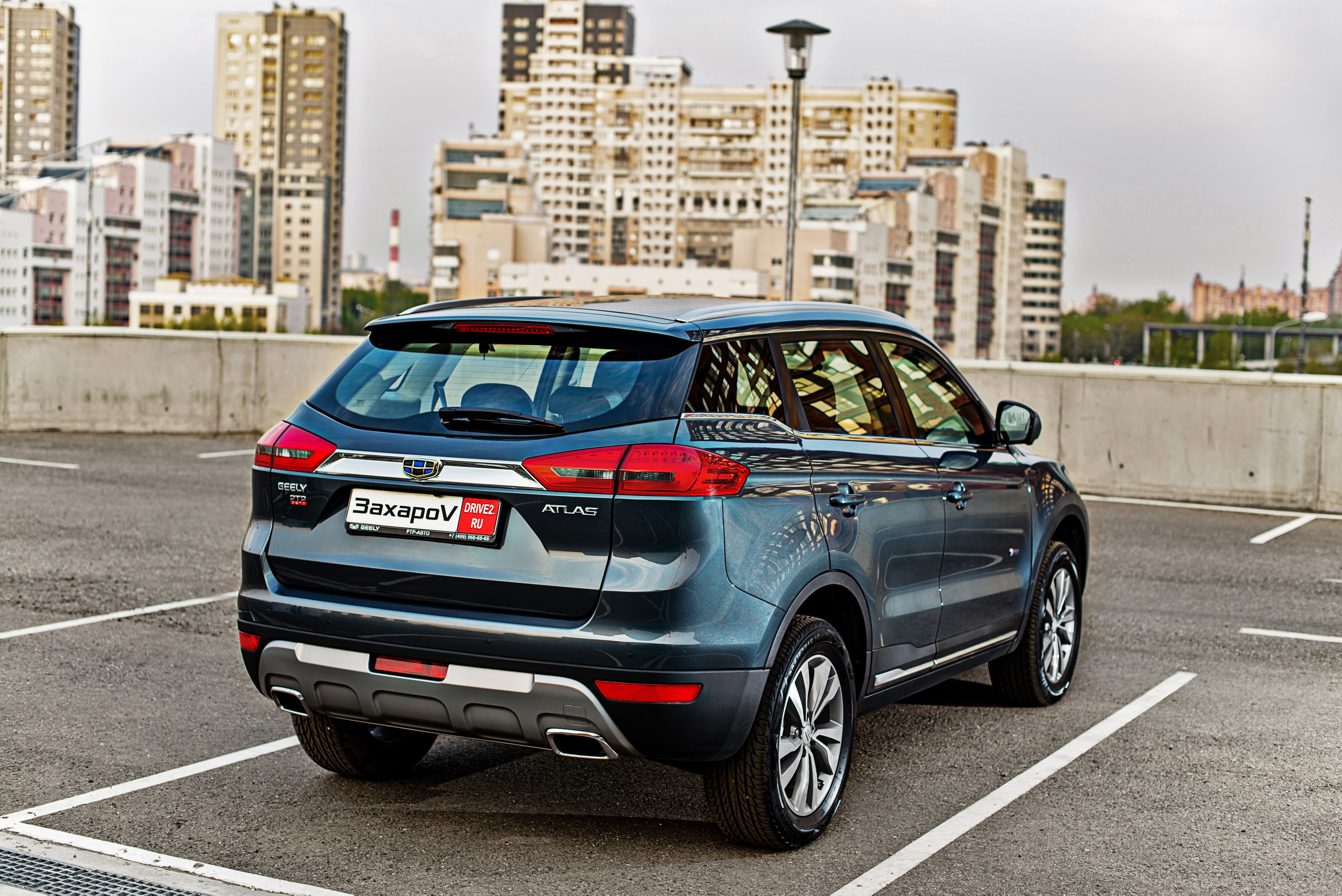 Фотосъемка автомобиля Geely Atlas. PHOTOGRAPHER QUINTANA ROO