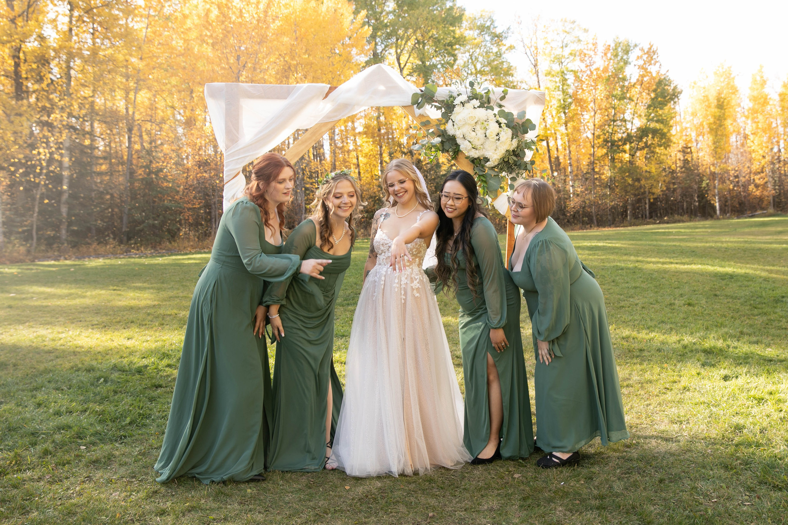 Renee & Emmett Wedding. Fotografía accesible en Calgary