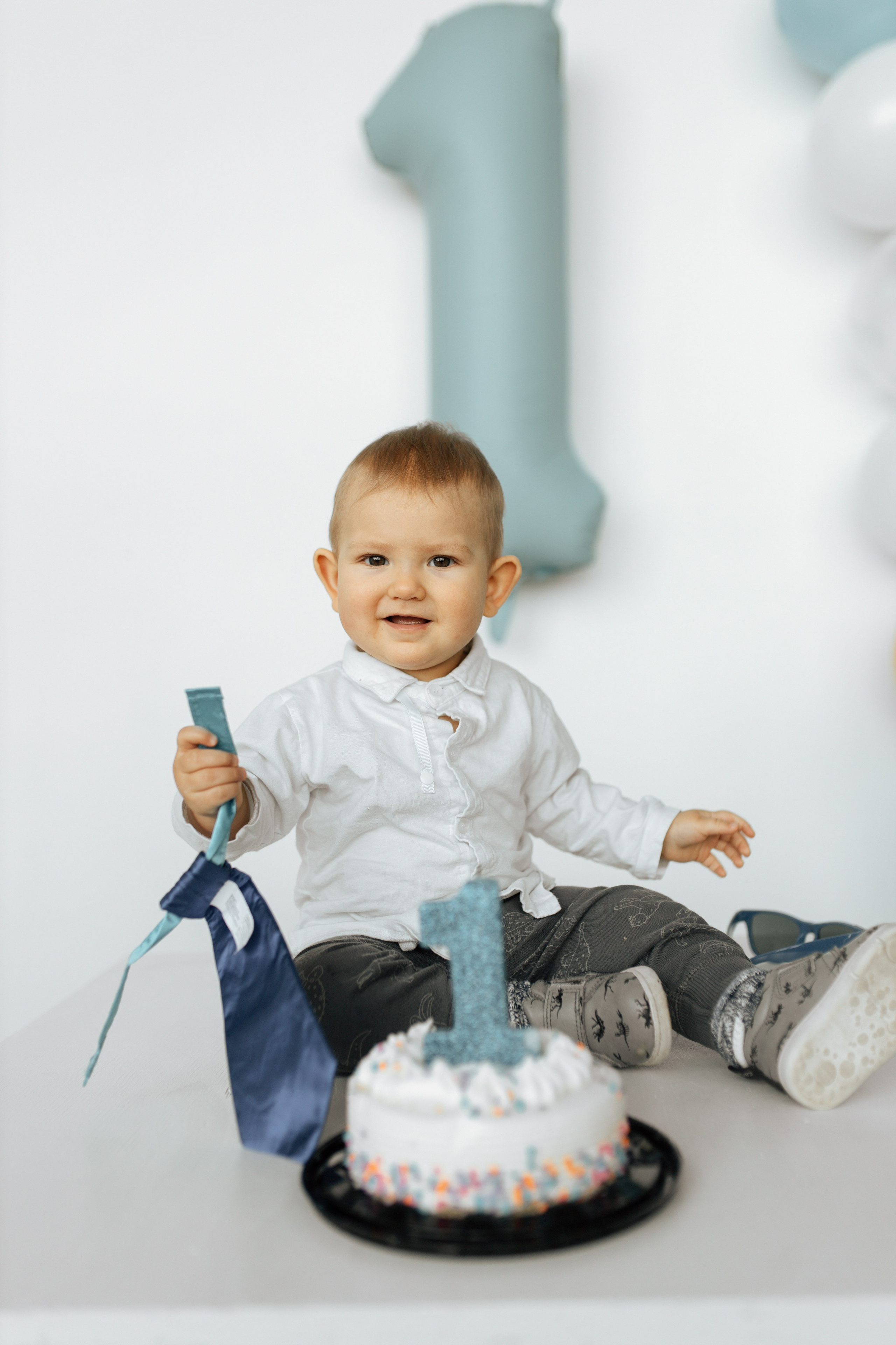 Aleksandr’s first birthday. Photographer Elvira Hryshchenko