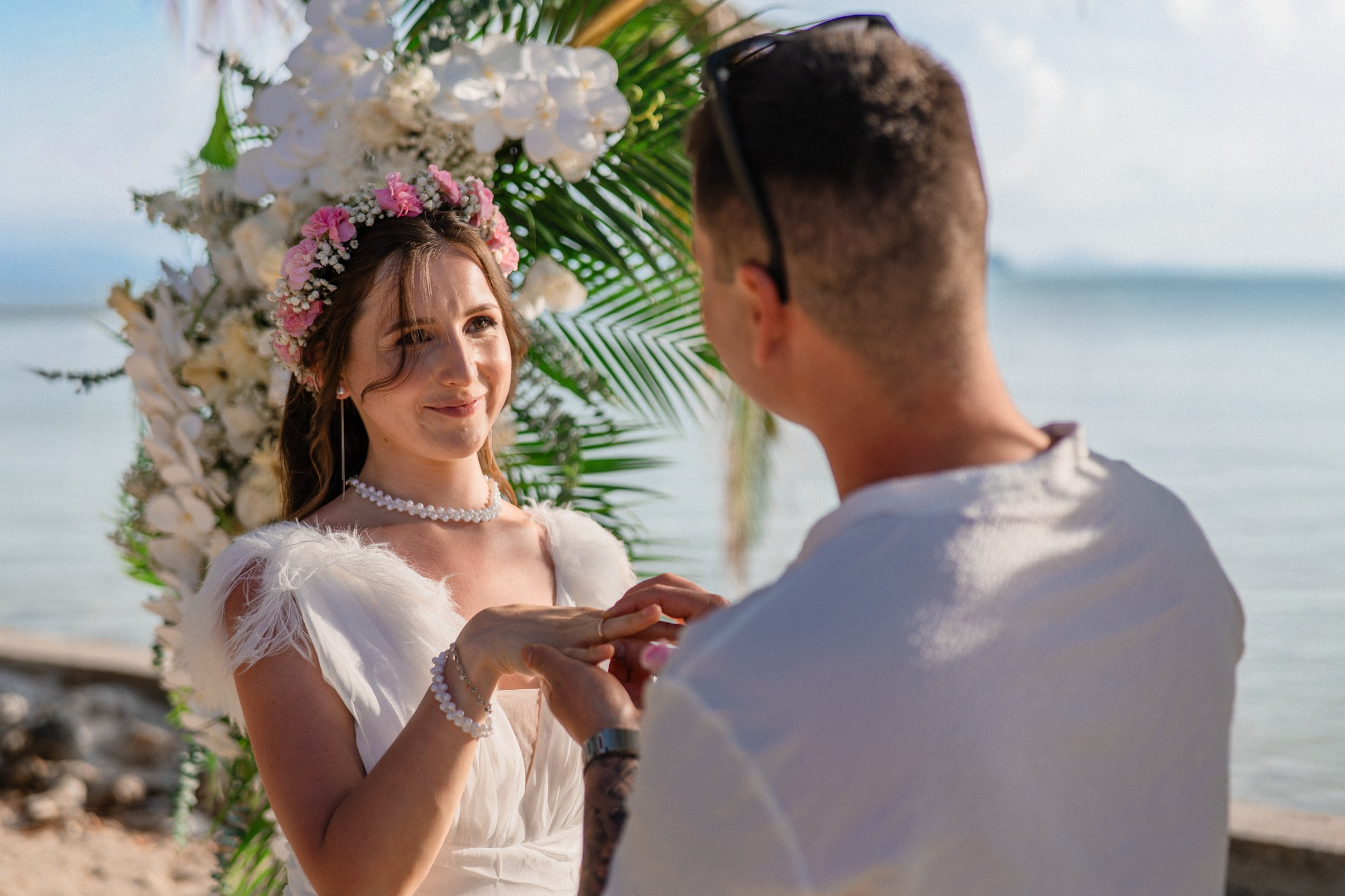 Wedding on the Beach in Koh Samui, Thailand | Tropical Destination Wedding