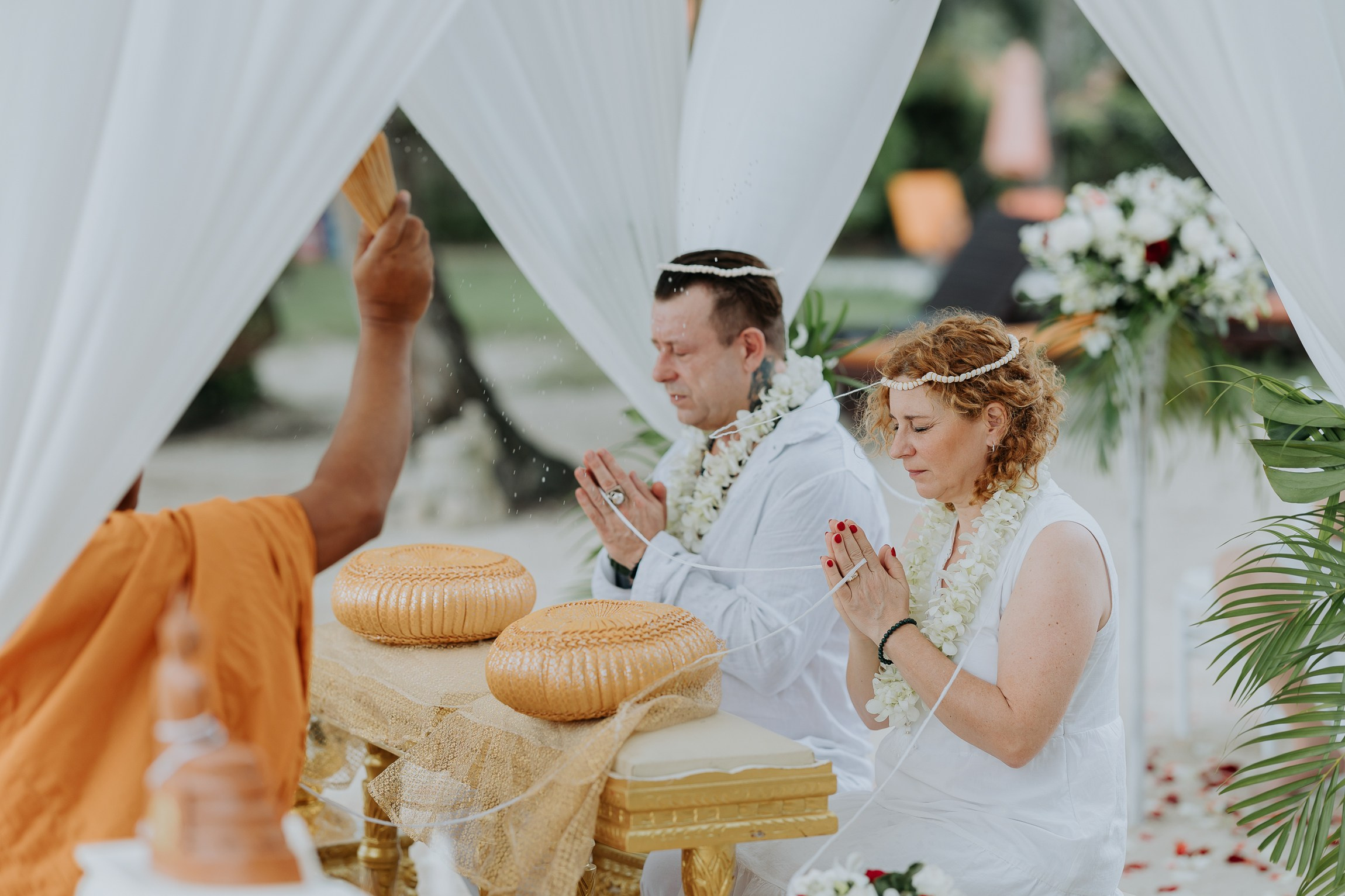 Buddhist Wedding Ceremony Koh Samui – Authentic Thai Wedding Blessing
