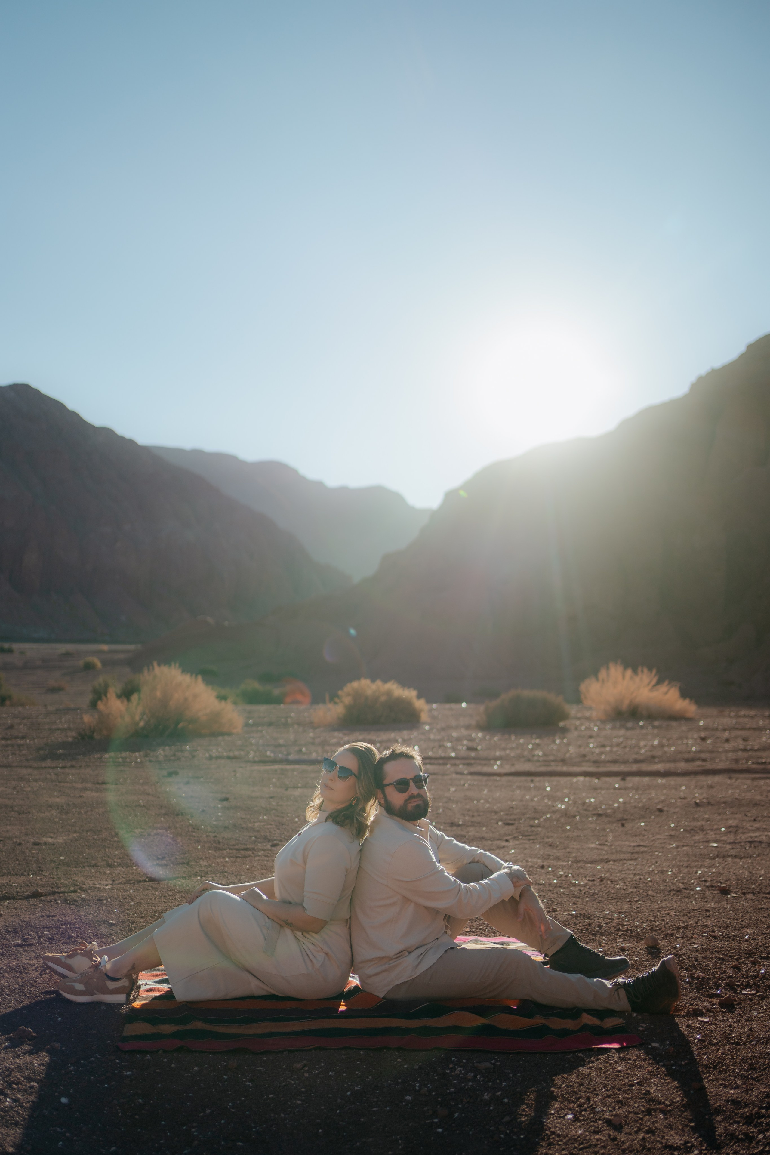 Vale do Arcoíris — Ensaio casual. Fotógrafo em San Pedro de Atacama