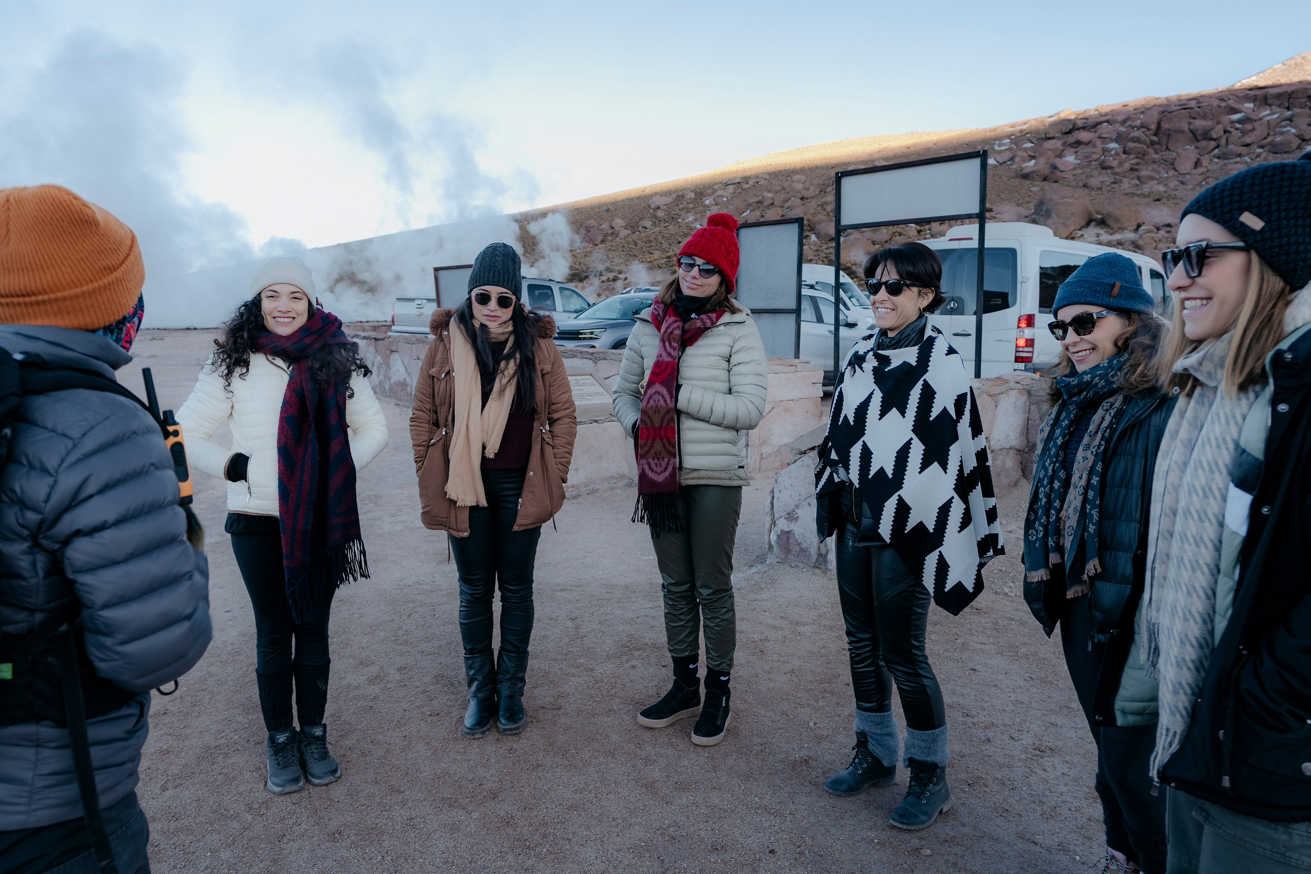 Cobertura de passeio — Geyser el Tatio. Fotógrafo em San Pedro de Atacama