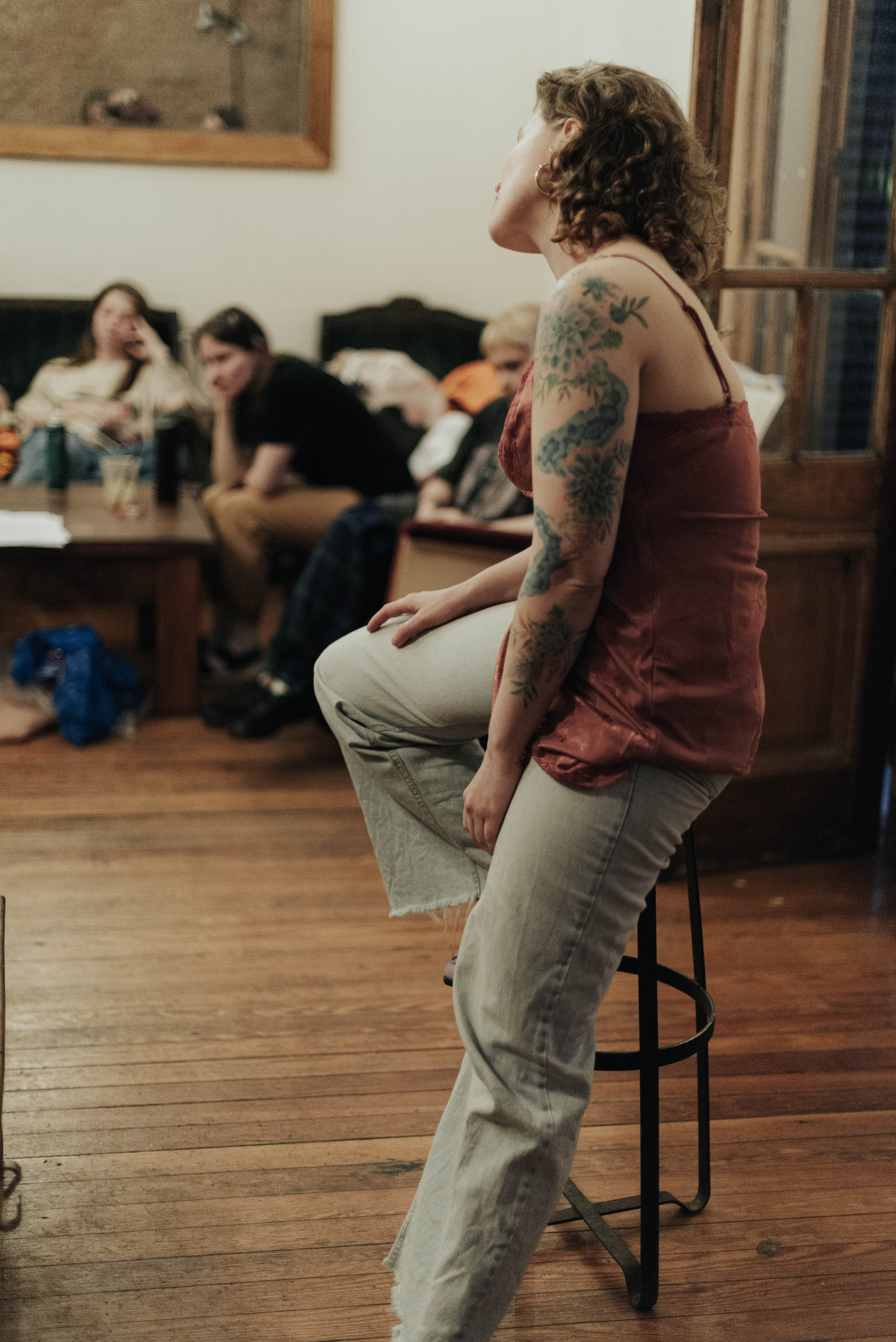 Репетиция @ojoteatro. Photographer @elmirkami in the city of Buenos Aires