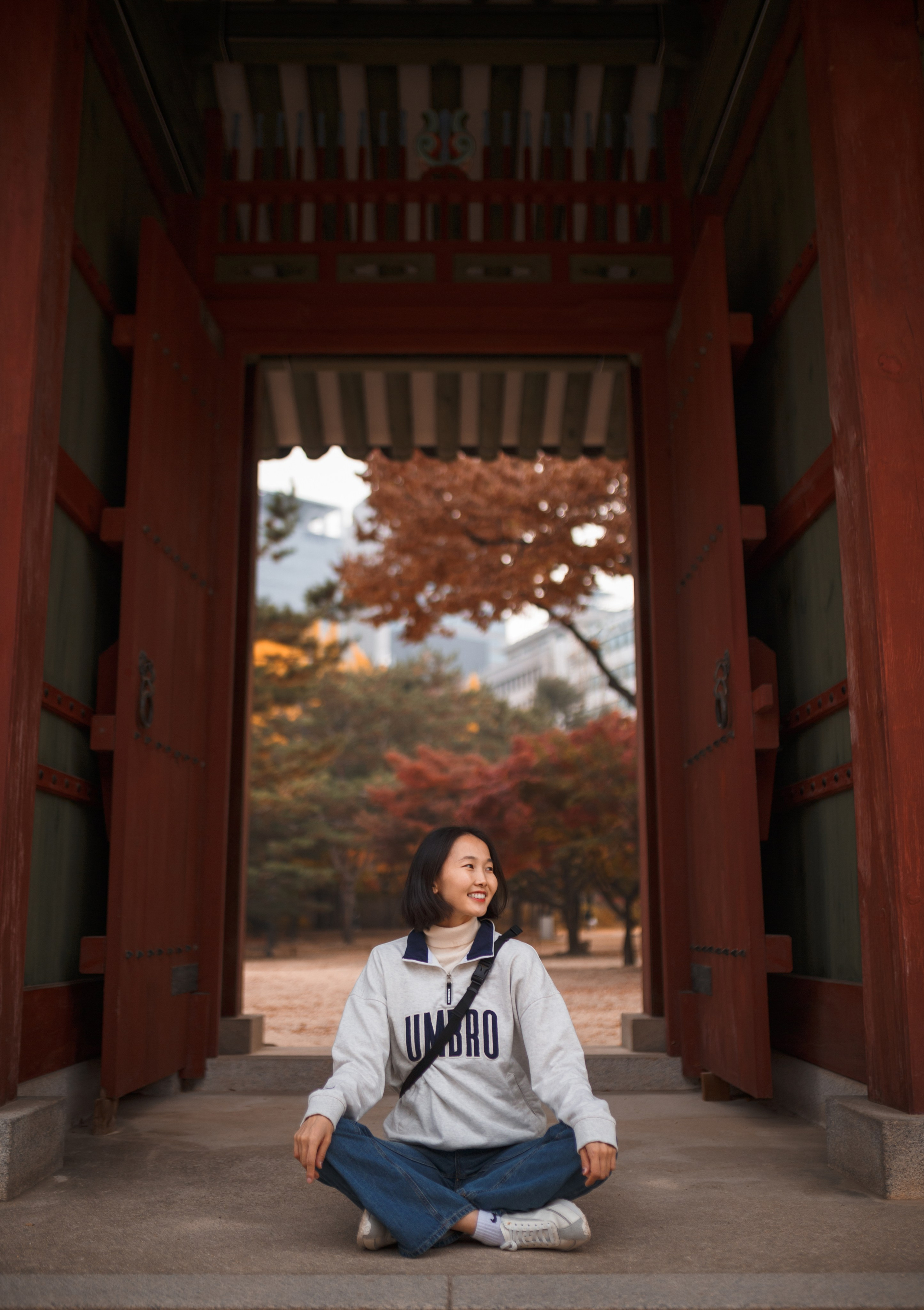 Юлия Deoksugung Palace. Портретный фотограф в Южной Корее Ольга Лян