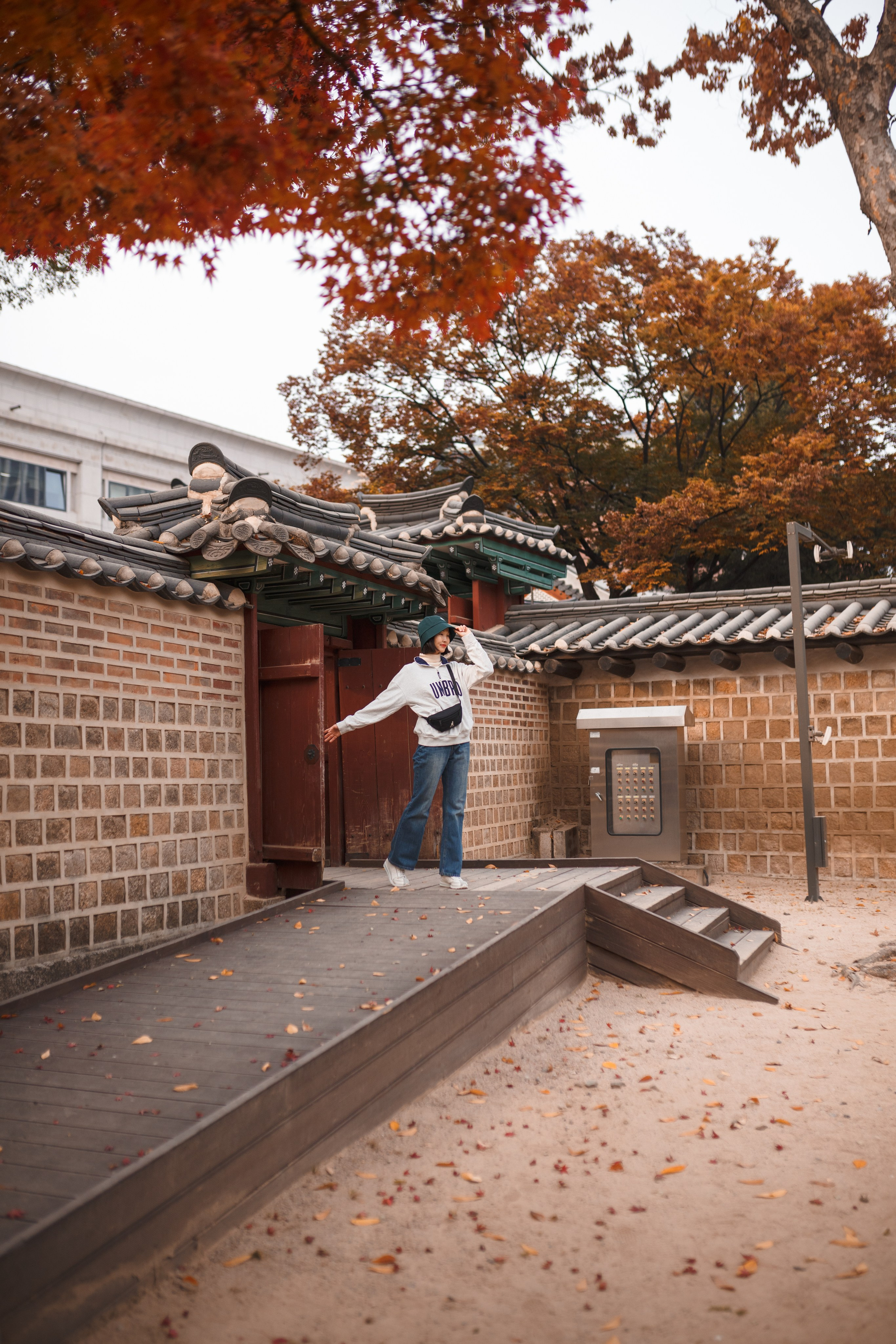 Юлия Deoksugung Palace. Портретный фотограф в Южной Корее Ольга Лян