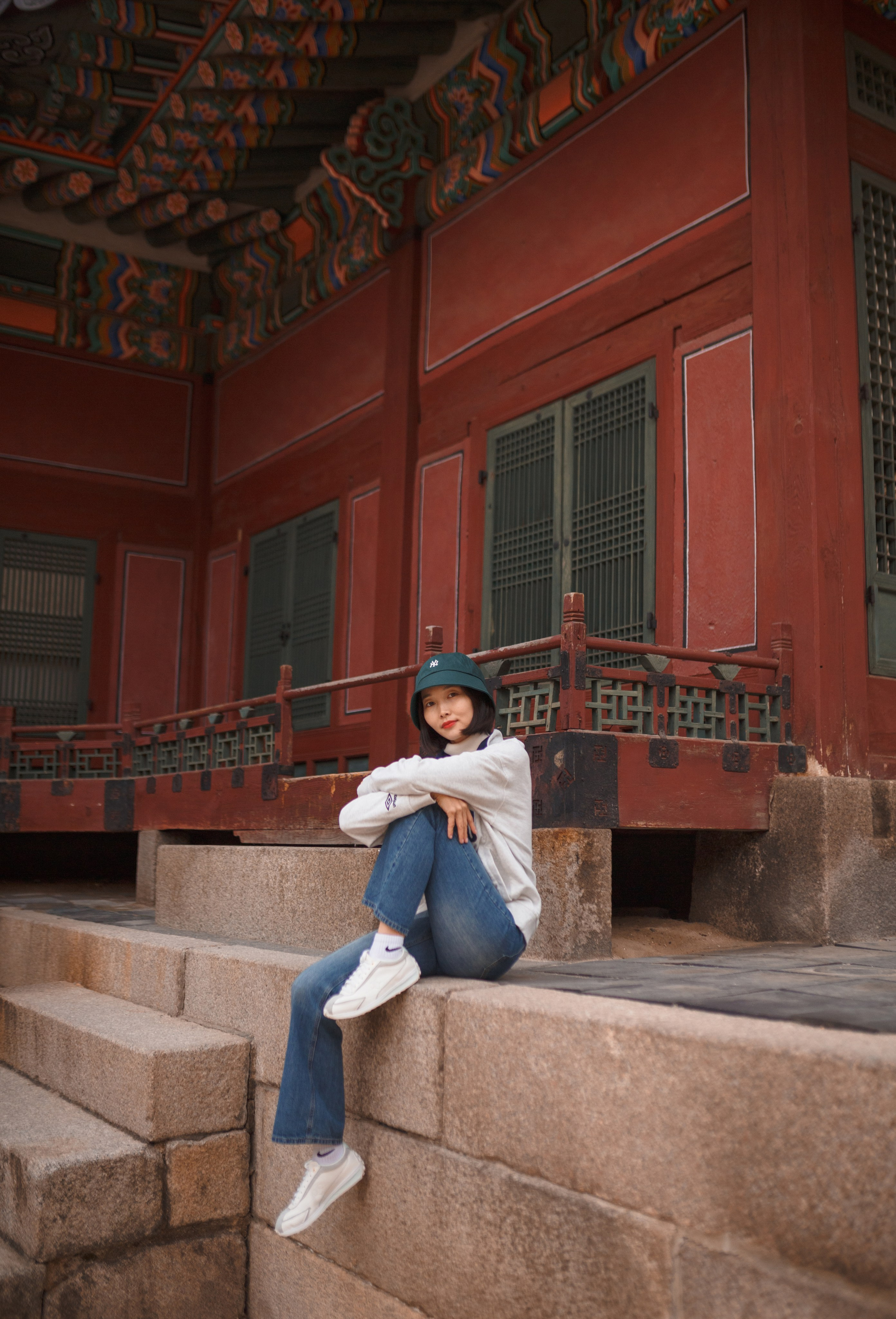 Юлия Deoksugung Palace. Портретный фотограф в Южной Корее Ольга Лян