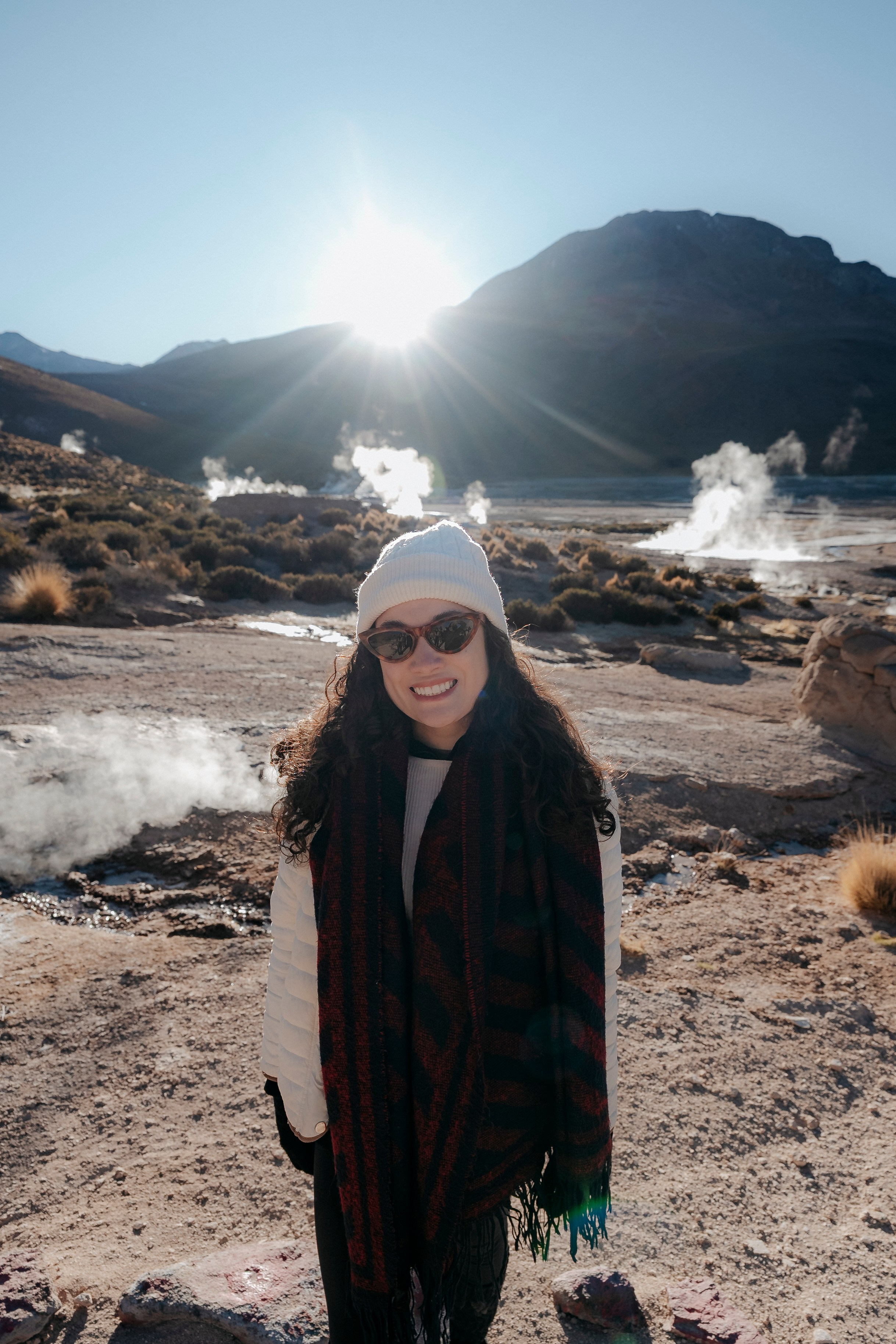 Cobertura de passeio — Geyser el Tatio. Fotógrafo em San Pedro de Atacama