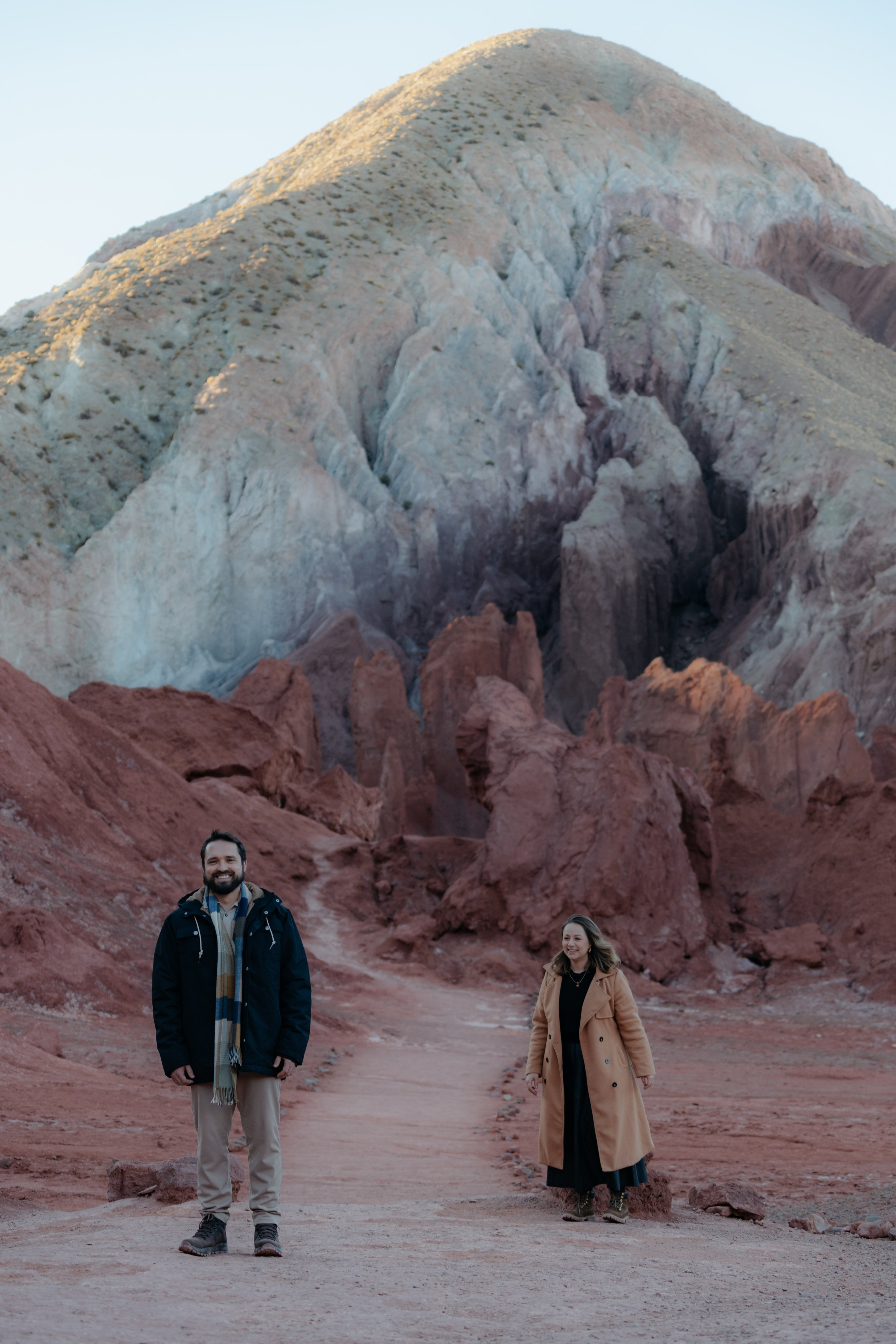 Vale do Arcoíris — Ensaio casual. Fotógrafo em San Pedro de Atacama