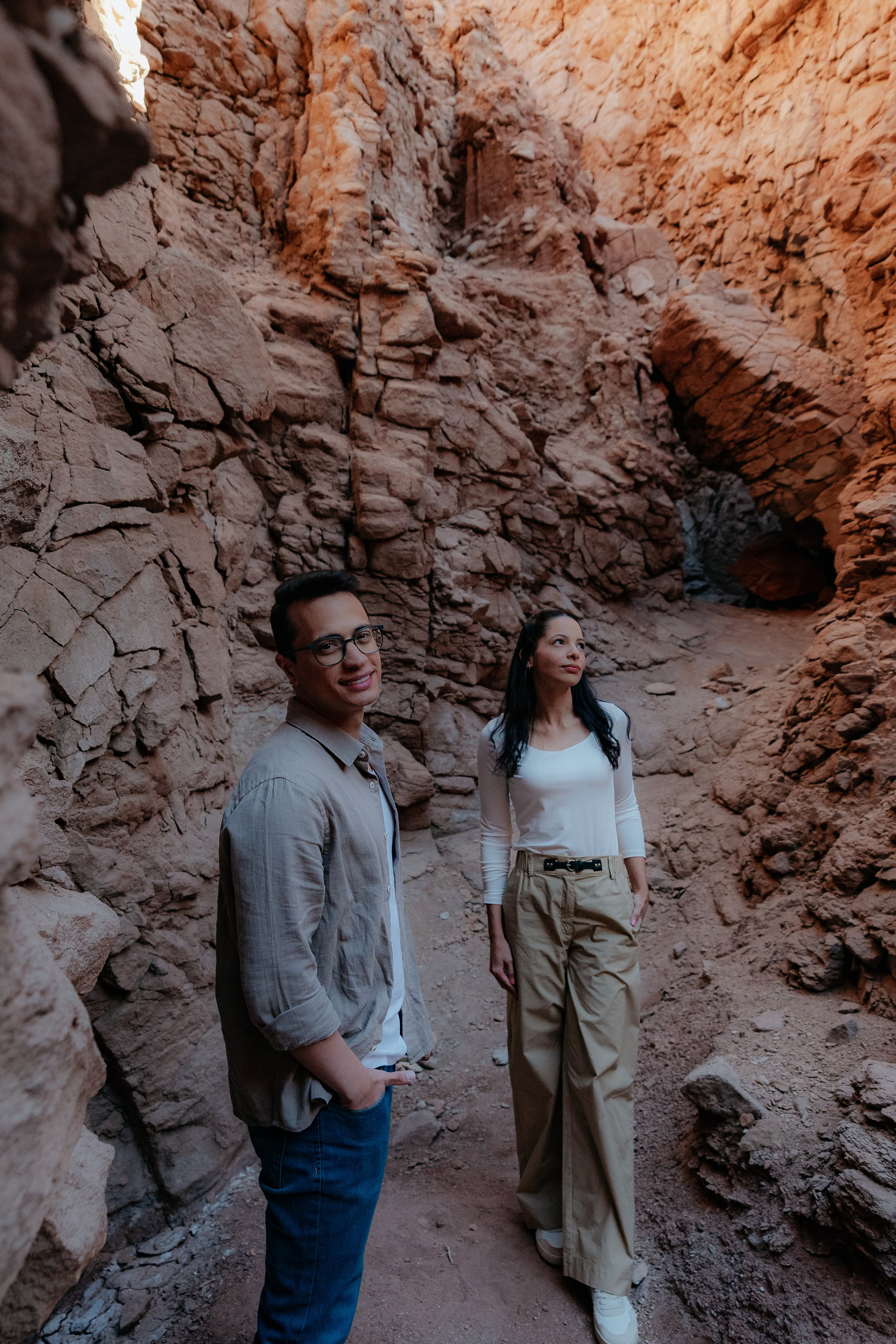 Vale dos Cogumelos — Sessão casual. Fotógrafo em San Pedro de Atacama