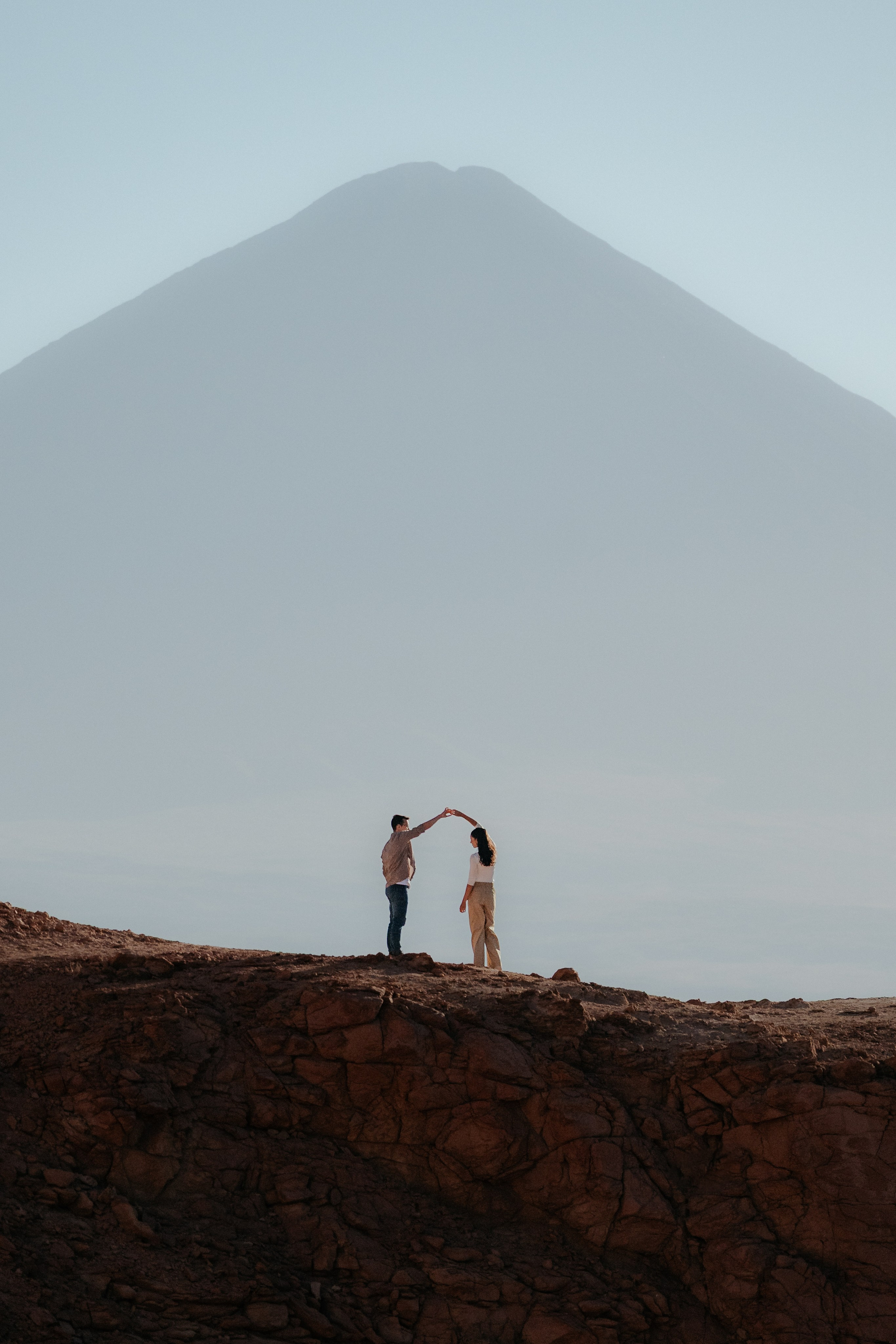 Vale dos Cogumelos — Sessão casual. Fotógrafo em San Pedro de Atacama