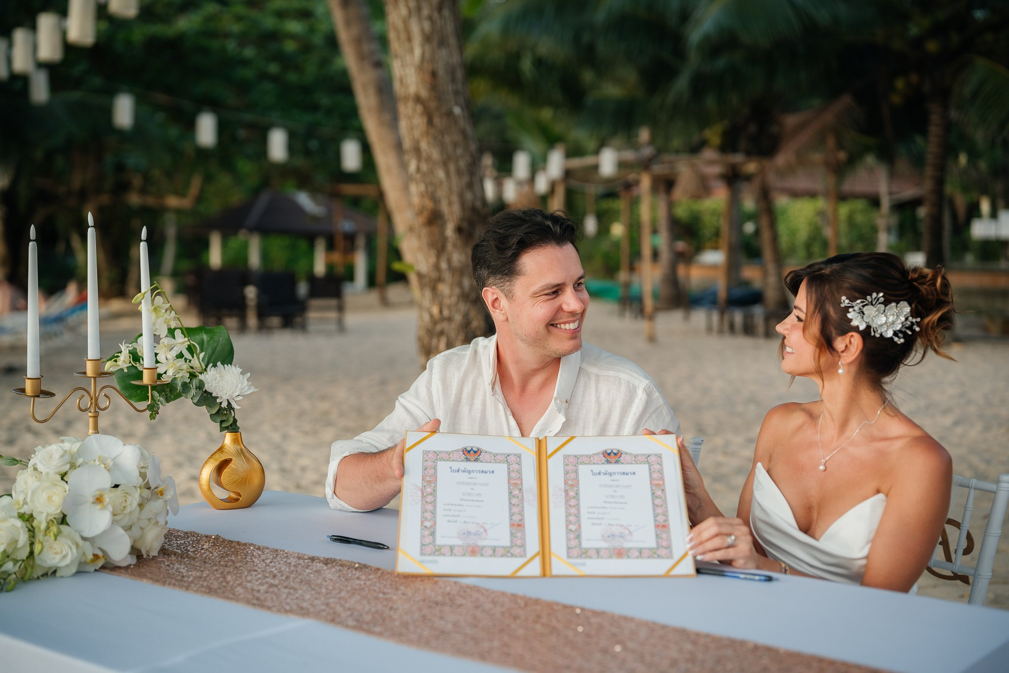 Just for 2 Beach Wedding in Koh Samui, Thailand | Elopement & Escape Wedding
