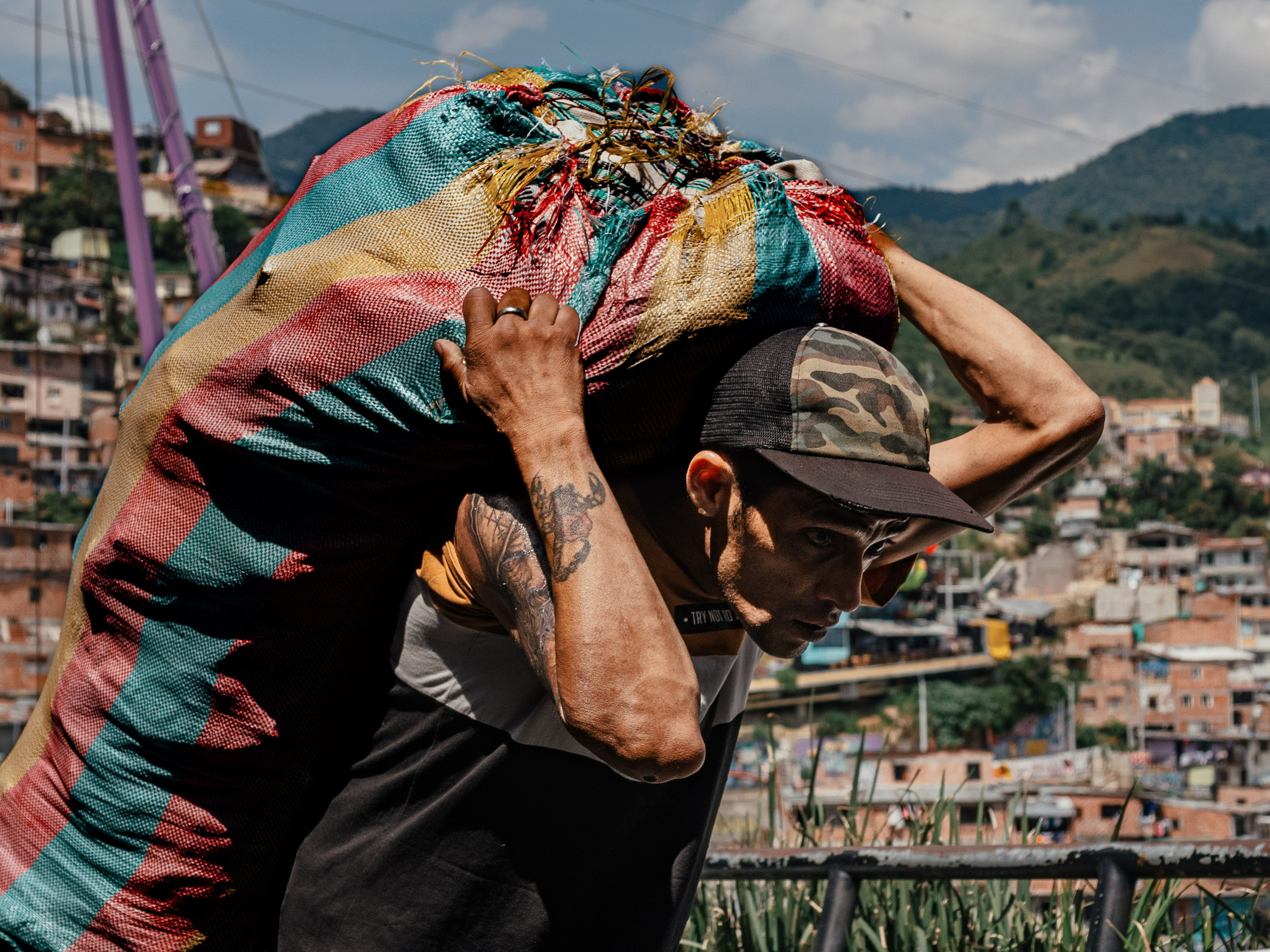 Comuna 13, Medellín, Colombia. Federico Borobio, fotografía callejera y documental.