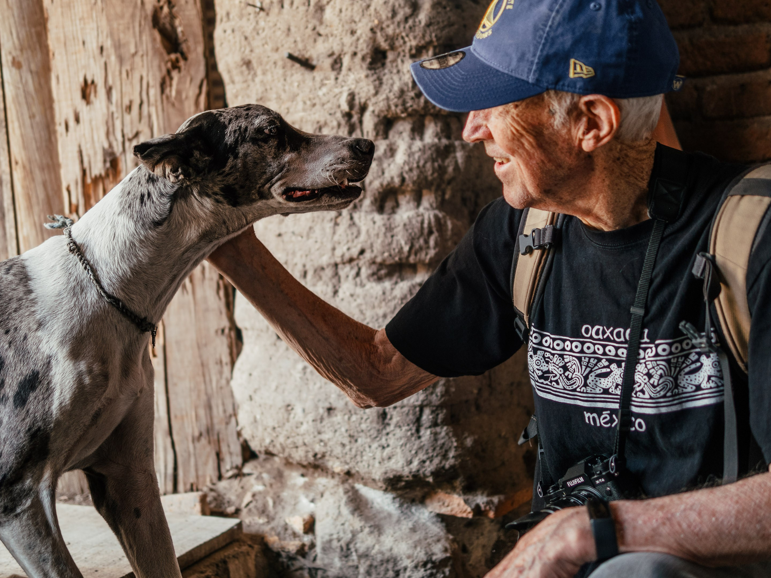 Ray Ormandi and Toti. Santa Ana del Valle, Oaxaca, Mexico. Federico Borobio, street and documentary photography.