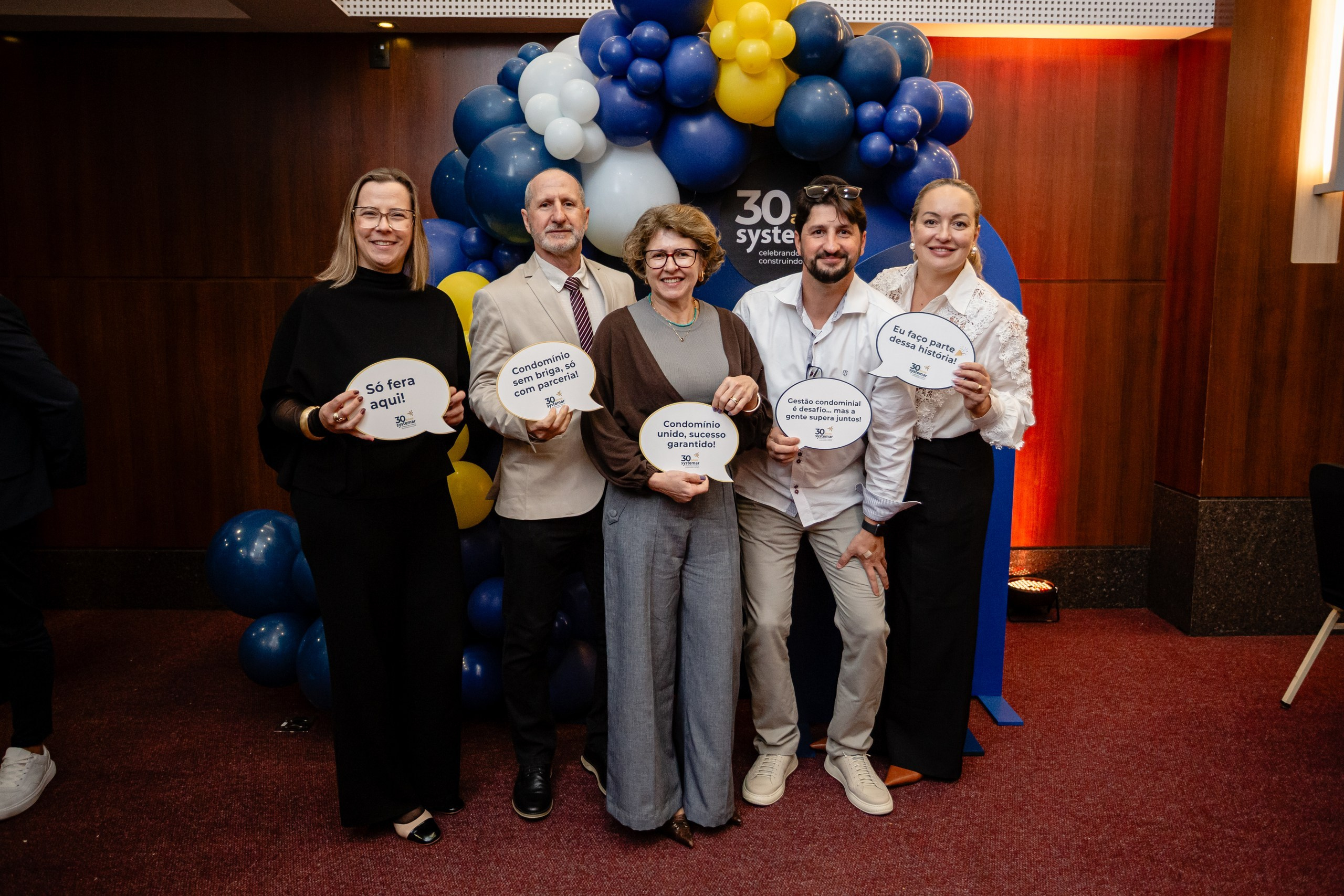 Fotografia de evento Corporativo de 30 Anos da Systemar em Balneário Camboriú