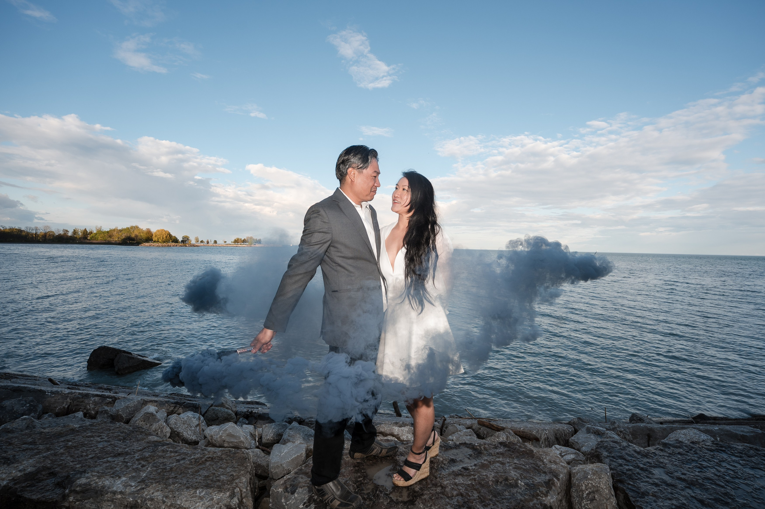 Angela&Jason — Engagement Session. Madhurina photography