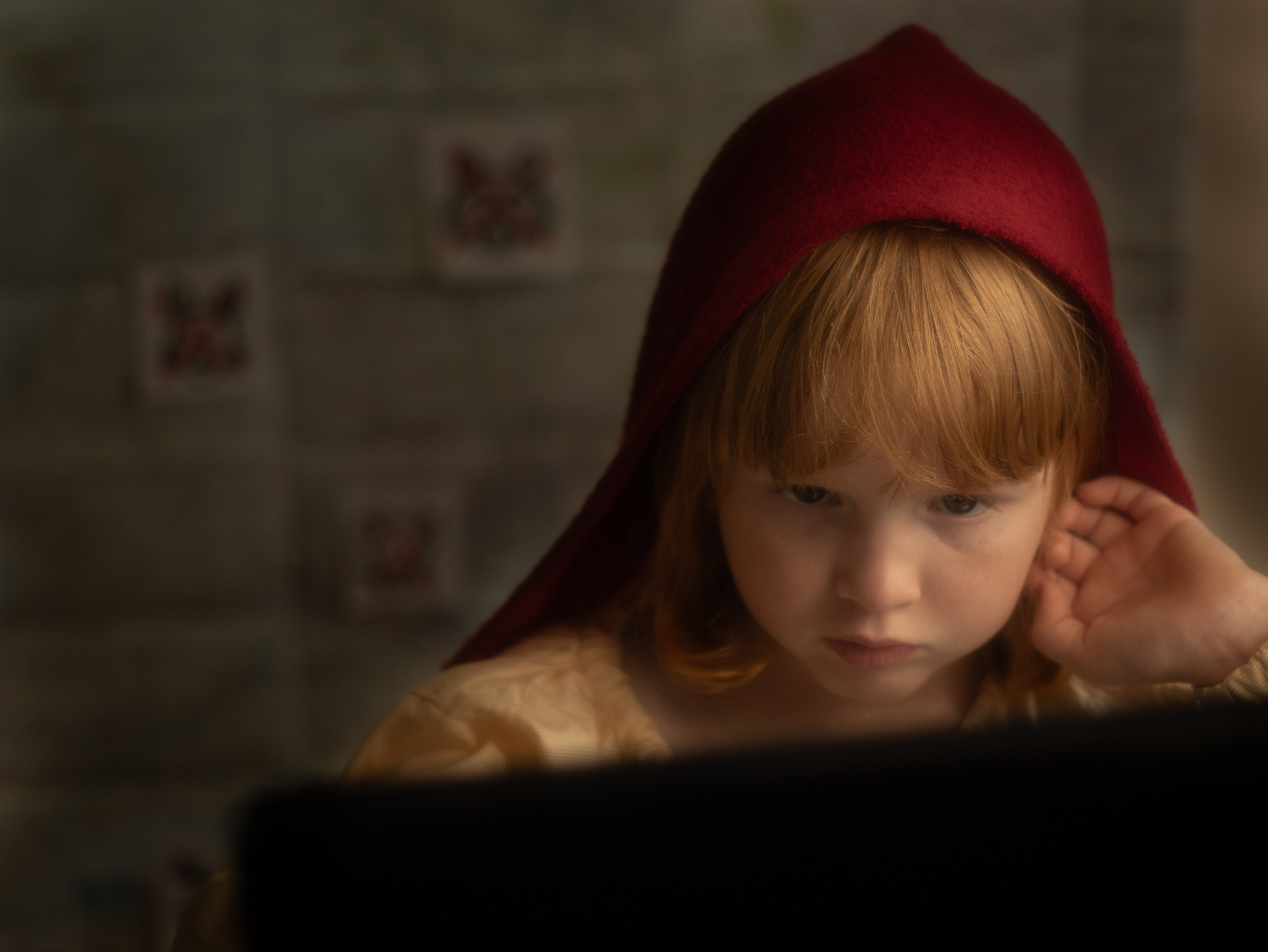 New Little Red Riding Hood. Toronto Portrait Photographer Lena Lac