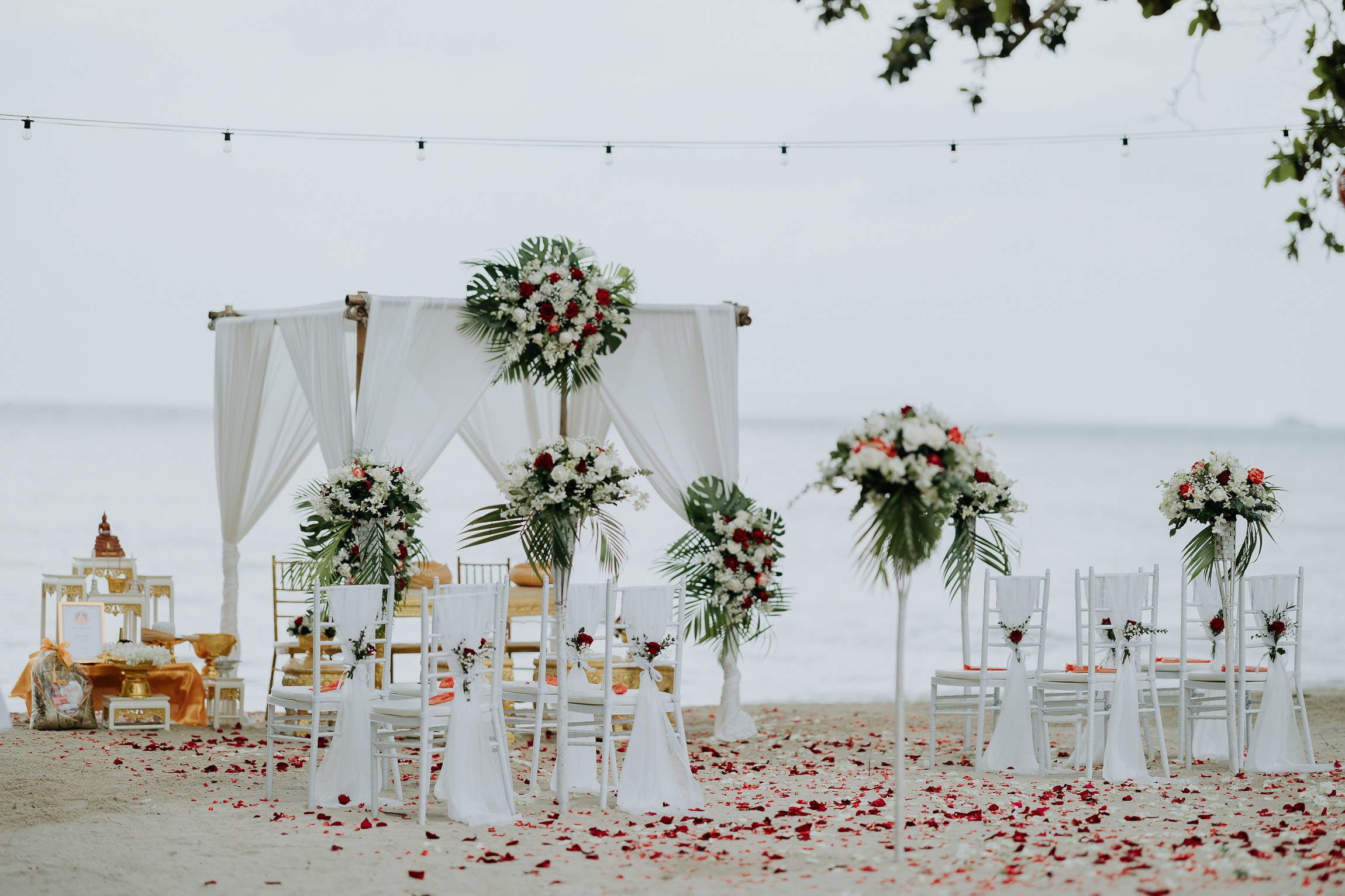 Buddhist Wedding Ceremony Koh Samui – Authentic Thai Wedding Blessing