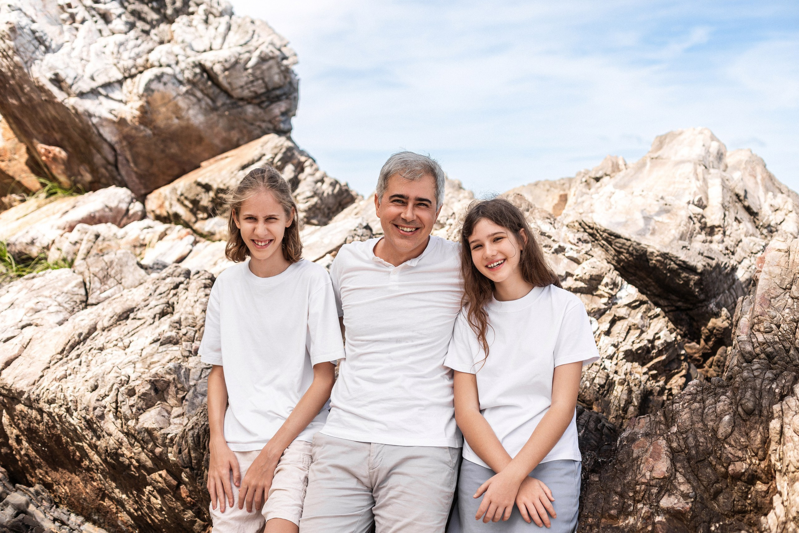 Natural family photoshoot in Koh Samui