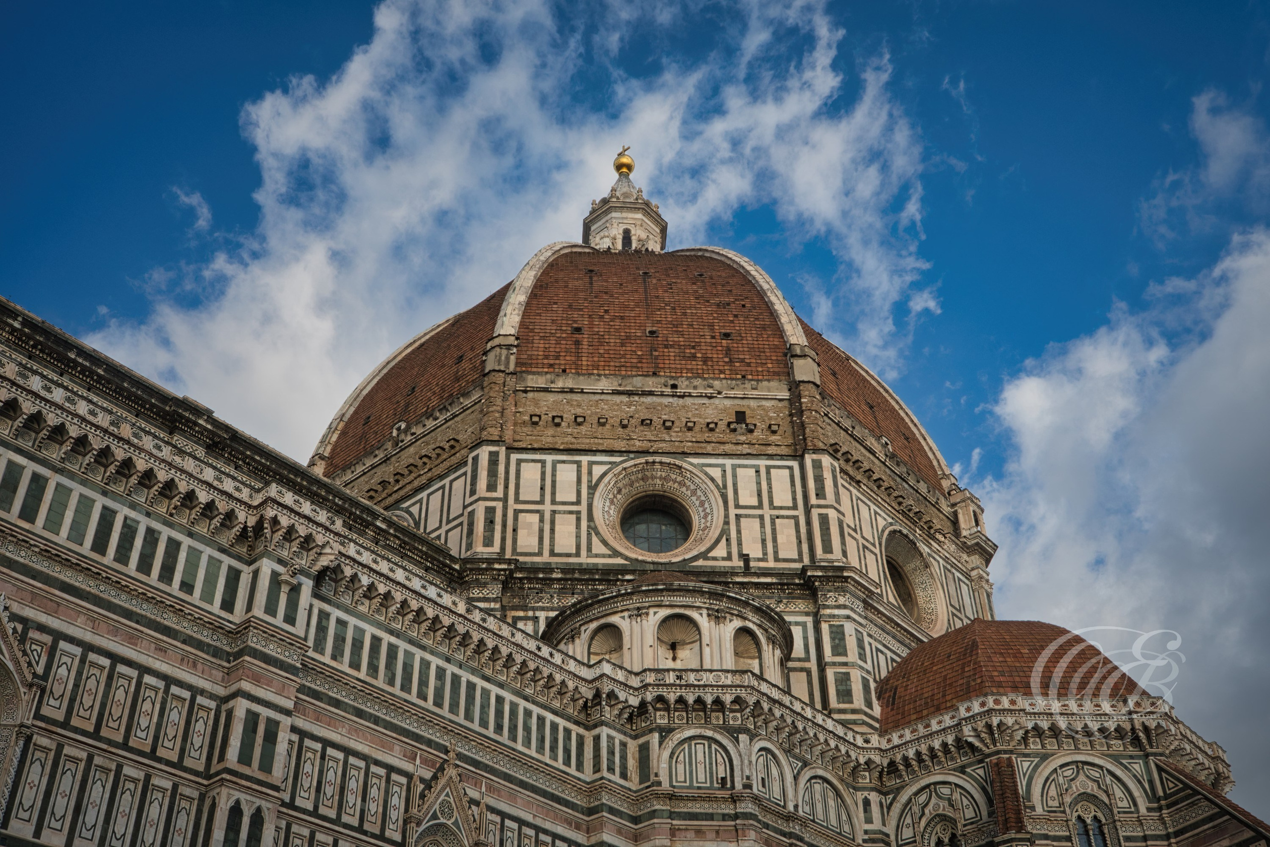ITALY PHOTOGRAPHY — Brunelleschi's Dome — Brunelleschi's Dome rising above the Cathedral of Santa Maria del Fiore, a defining masterpiece of Renaissance architecture in Florence, Italy — Eduardo Bartoli Photography.