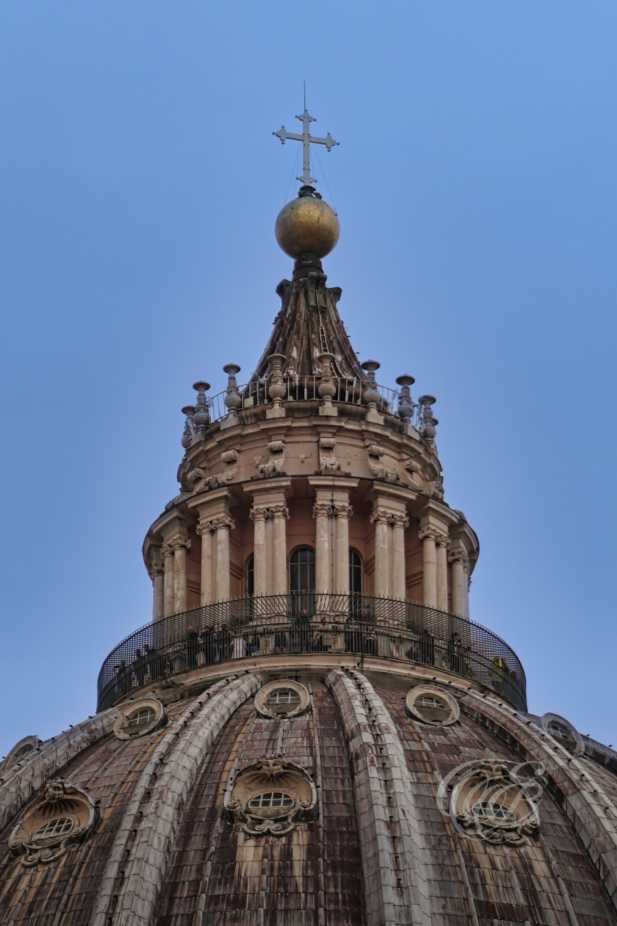 Rome, Italy – St. Peter’s Basilica Dome – Eduardo Bartoli Fine Art Photography – Photograph of St. Peter’s Basilica dome dominating the Vatican skyline, Michelangelo’s Renaissance design completed in 1590, iconic symbol of Rome and Vatican City – Rome, Italy – St. Peter’s Basilica Dome – Eduardo Bartoli Fine Art Photography.