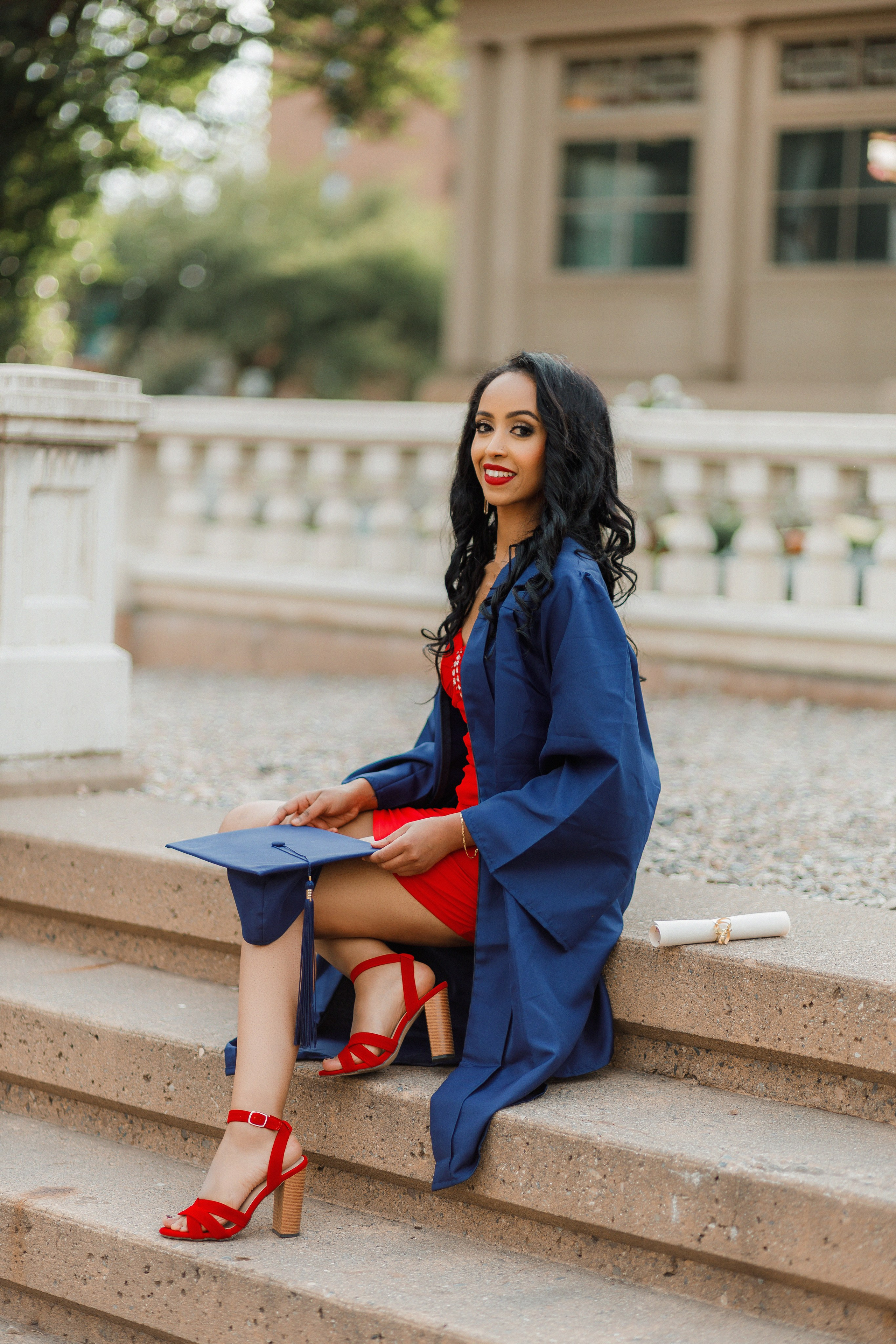 Graduation photos. Photographer Elvira Hryshchenko