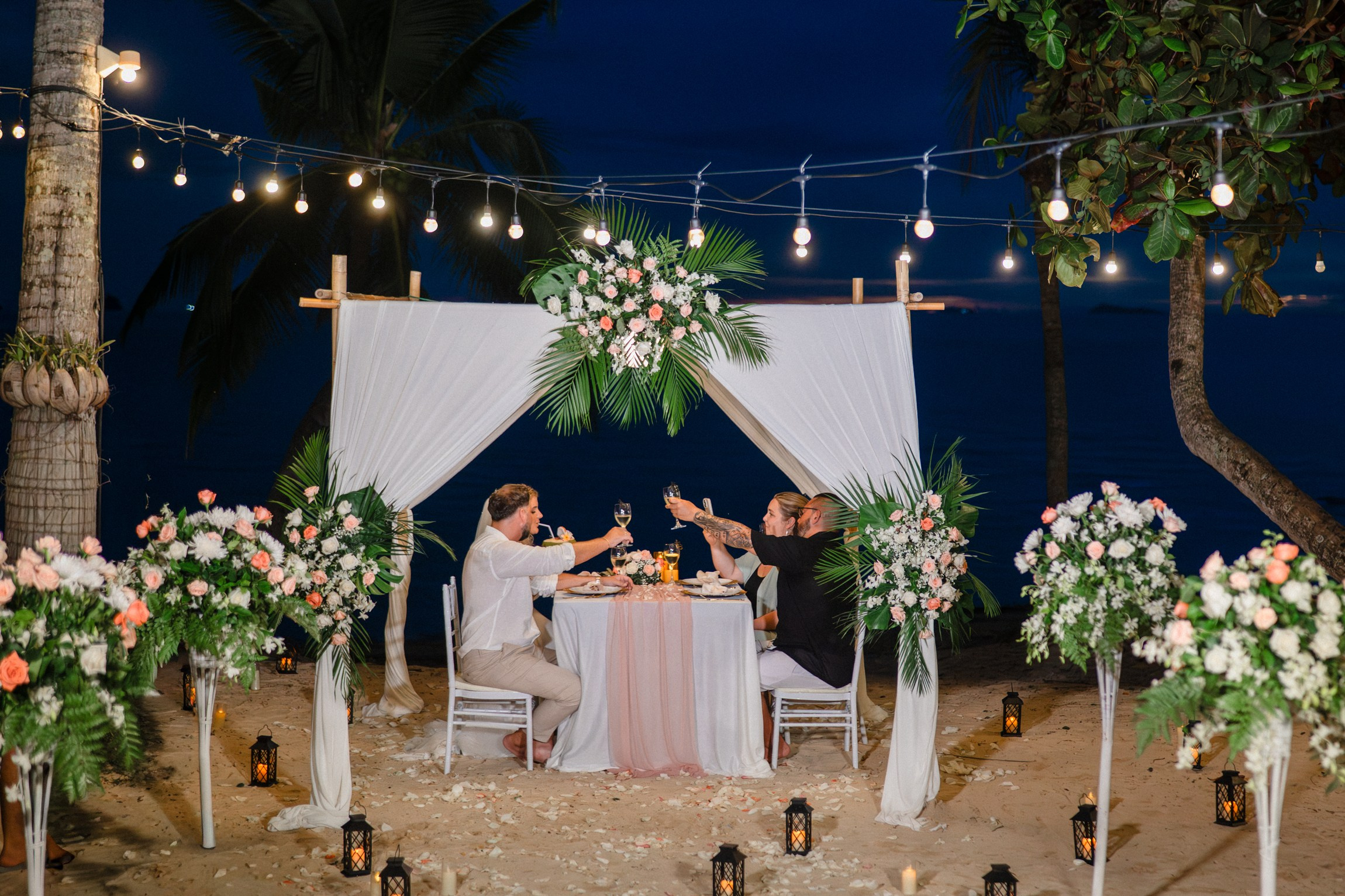 Secluded Beach Wedding Venue