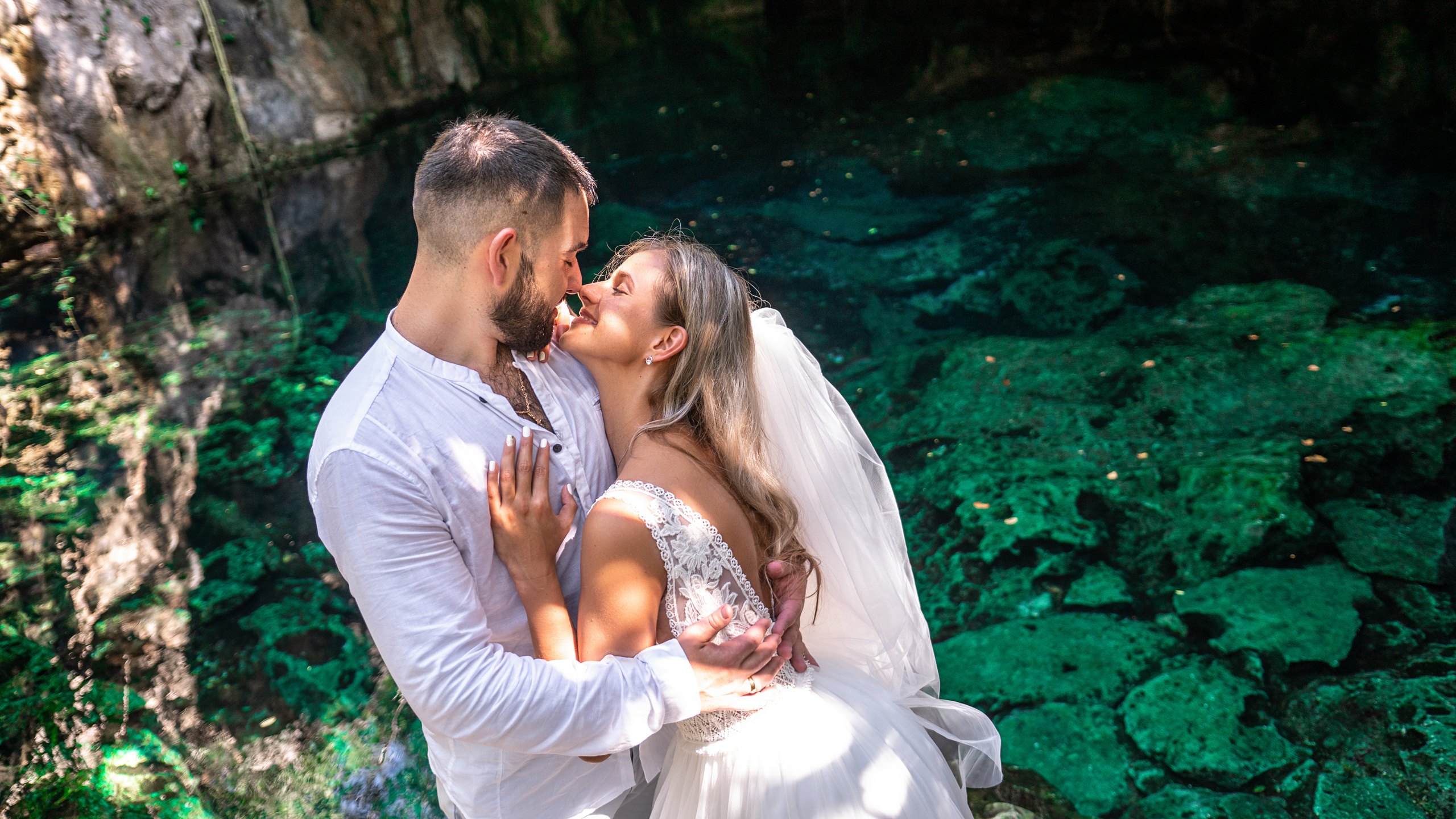 Spiritual elopement in sacred Mexican waters