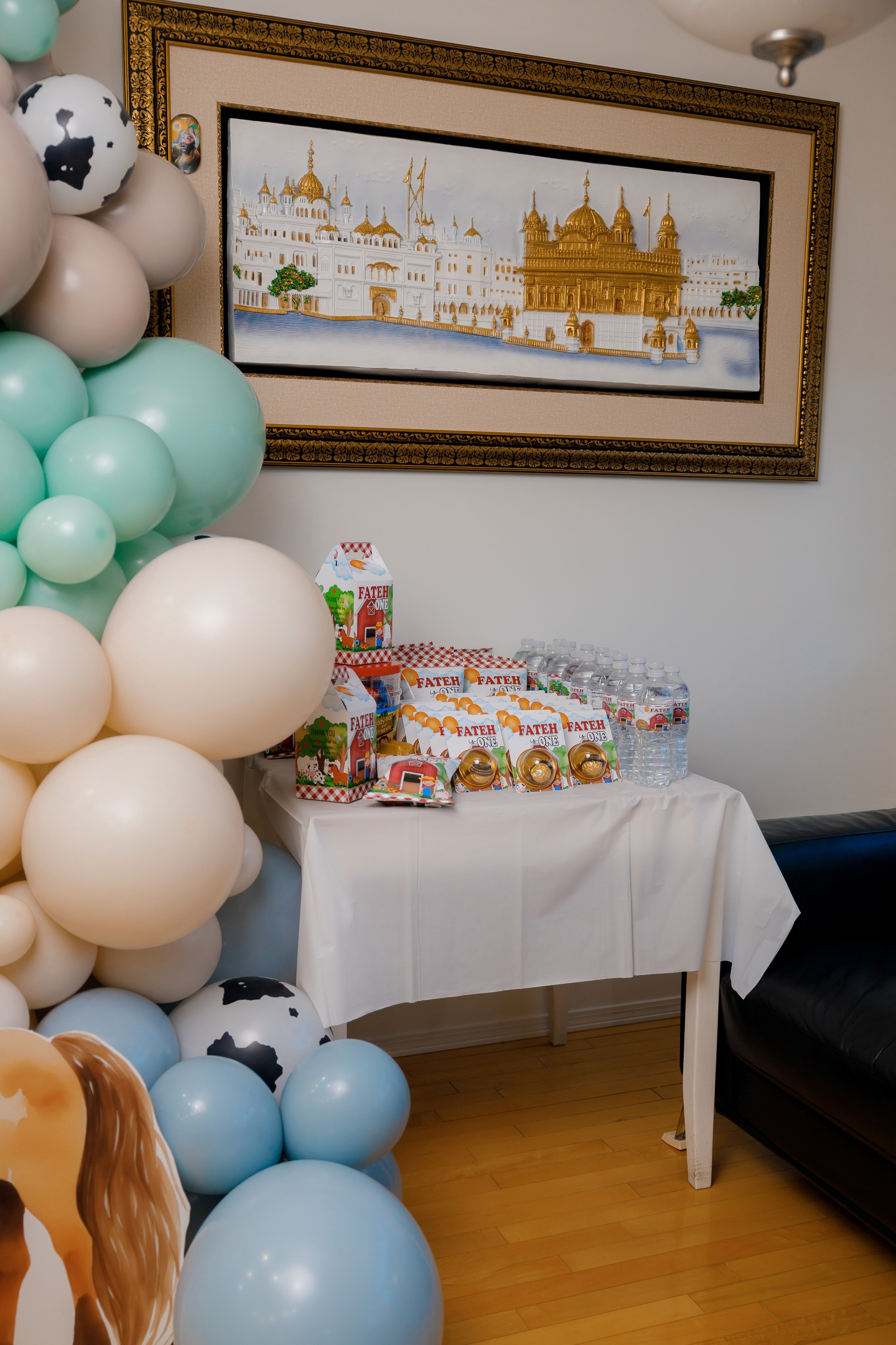 Fateh’s 1st birthday. Photographer Elvira Hryshchenko