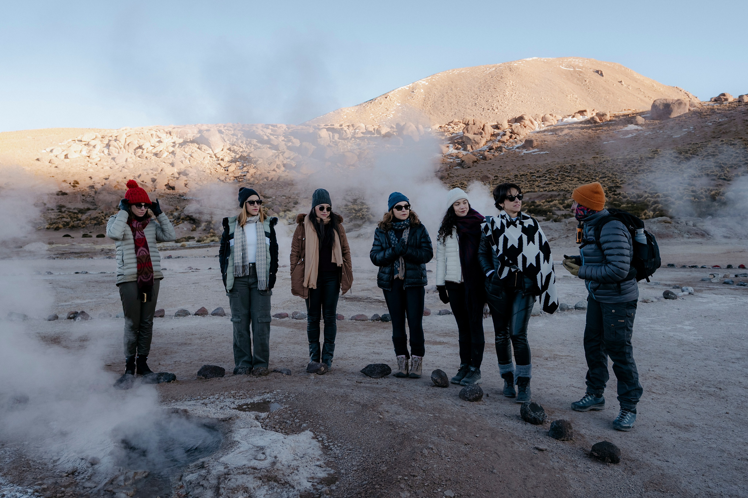 Cobertura de passeio — Geyser el Tatio. Fotógrafo em San Pedro de Atacama